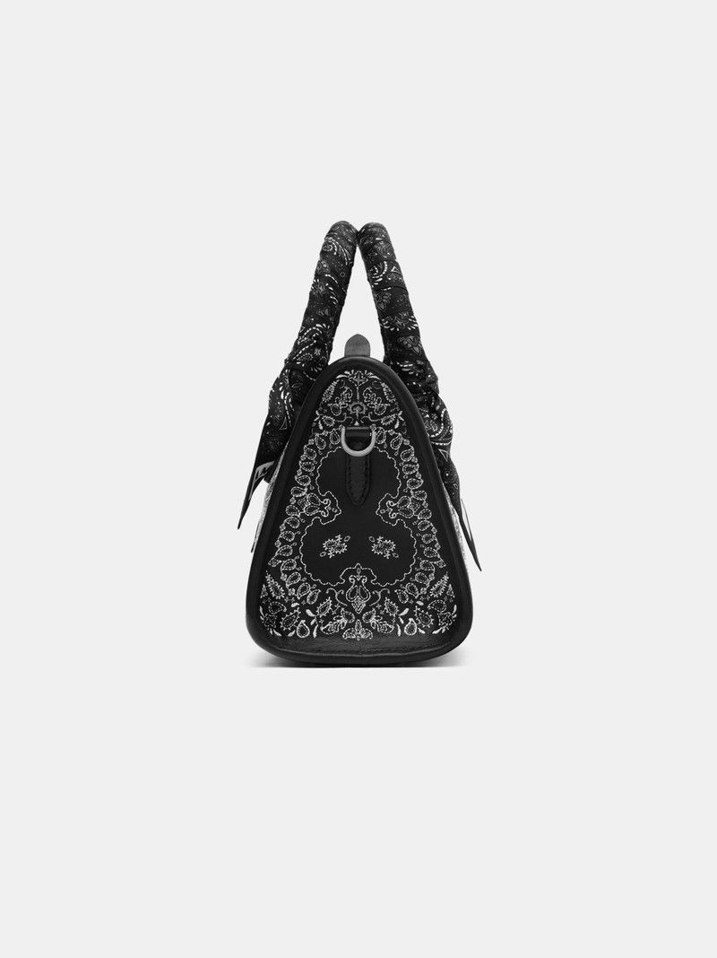Amiri o1s1wg110426 Size: OS / Bandana Micro Triangle Bag in Black Size ONE SIZE - 4 Thumbnail