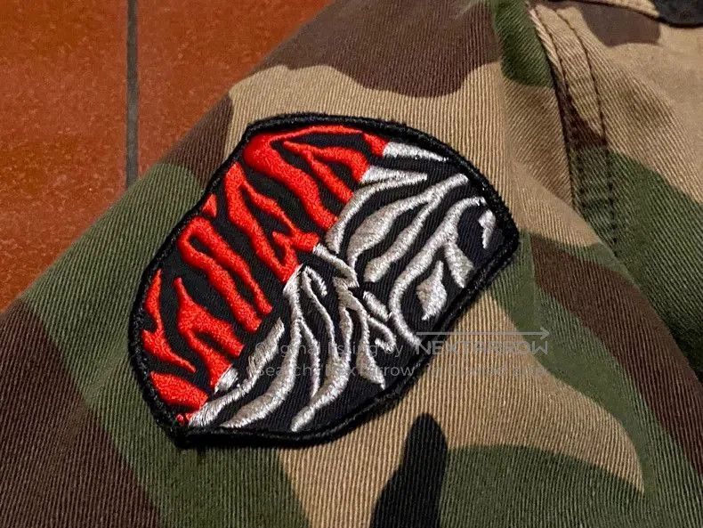 Saint Laurent Paris YSL SLP Distressed Camo Astronaut Jacket. Size US L / EU 52-54 / 3 - 4 Thumbnail