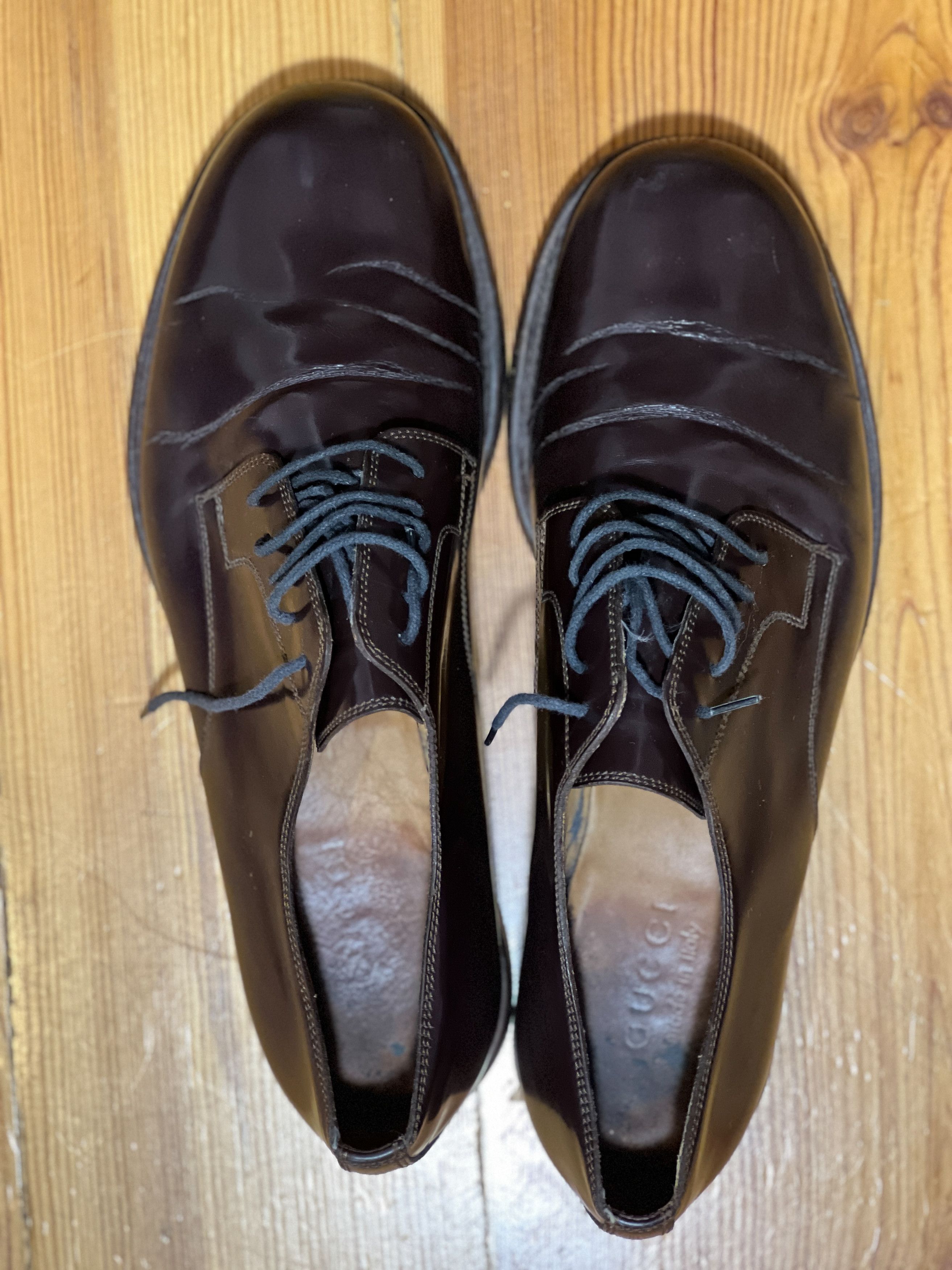 Gucci Gucci patent leather shoes Size US 9 / EU 42 - 1 Thumbnail