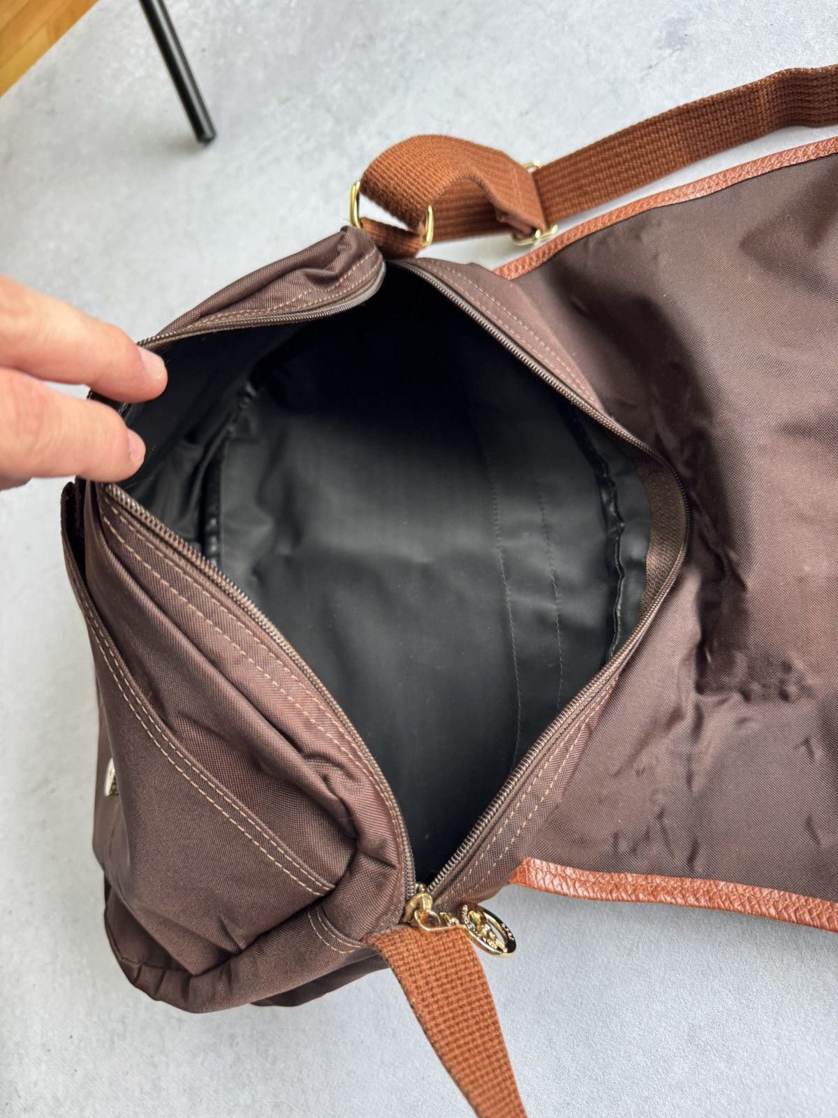 Longchamp Vintage Longchamp Crossbody Distressed bag Size ONE SIZE - 13 Thumbnail