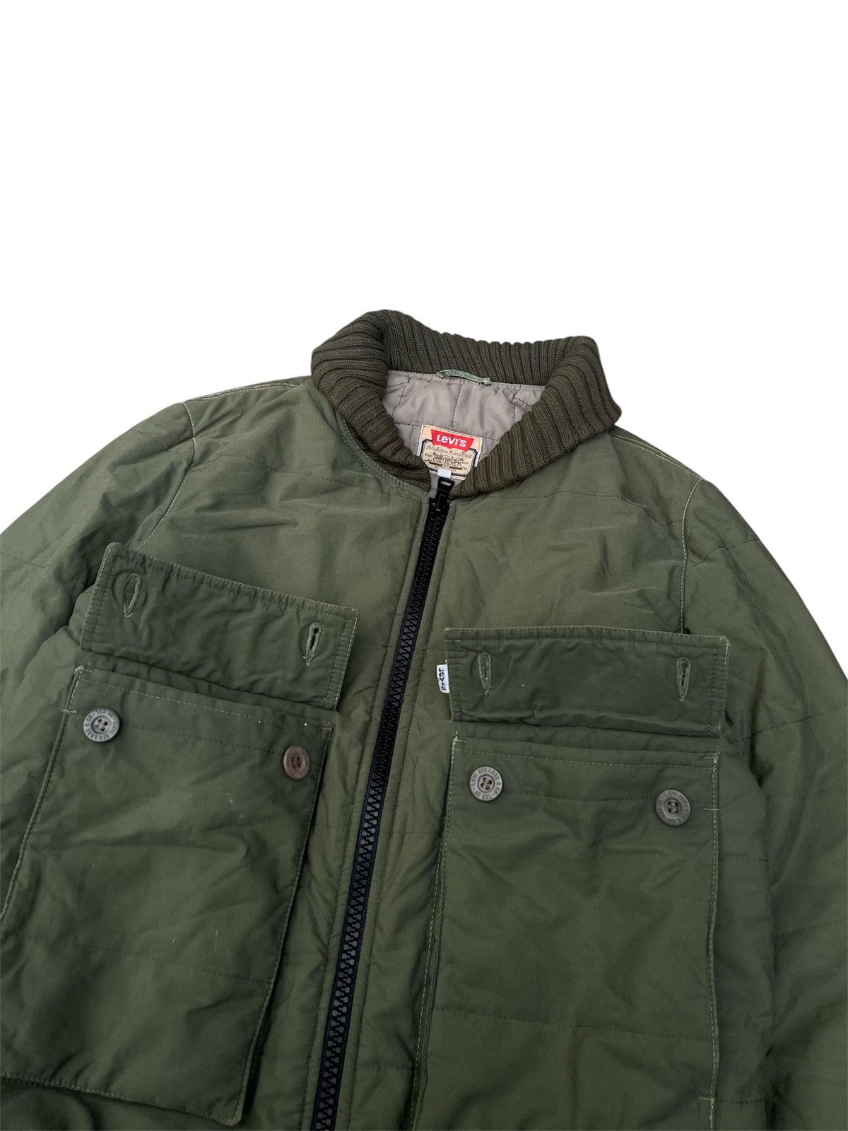 Levi's Vintage Clothing Vintage 80s Levis Double Big Pocket Padded Jacket Size US M / EU 48-50 / 2 - 5 Thumbnail