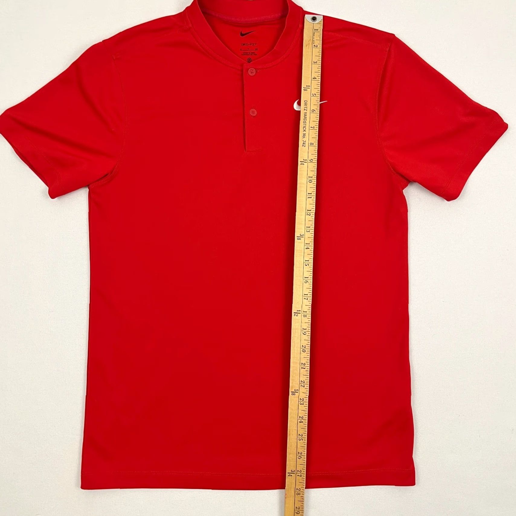 Nike Nike Dri-Fit Polo Shirt Mens S Red Sport Golf Preppy Size US S / EU 44-46 / 1 - 4 Thumbnail