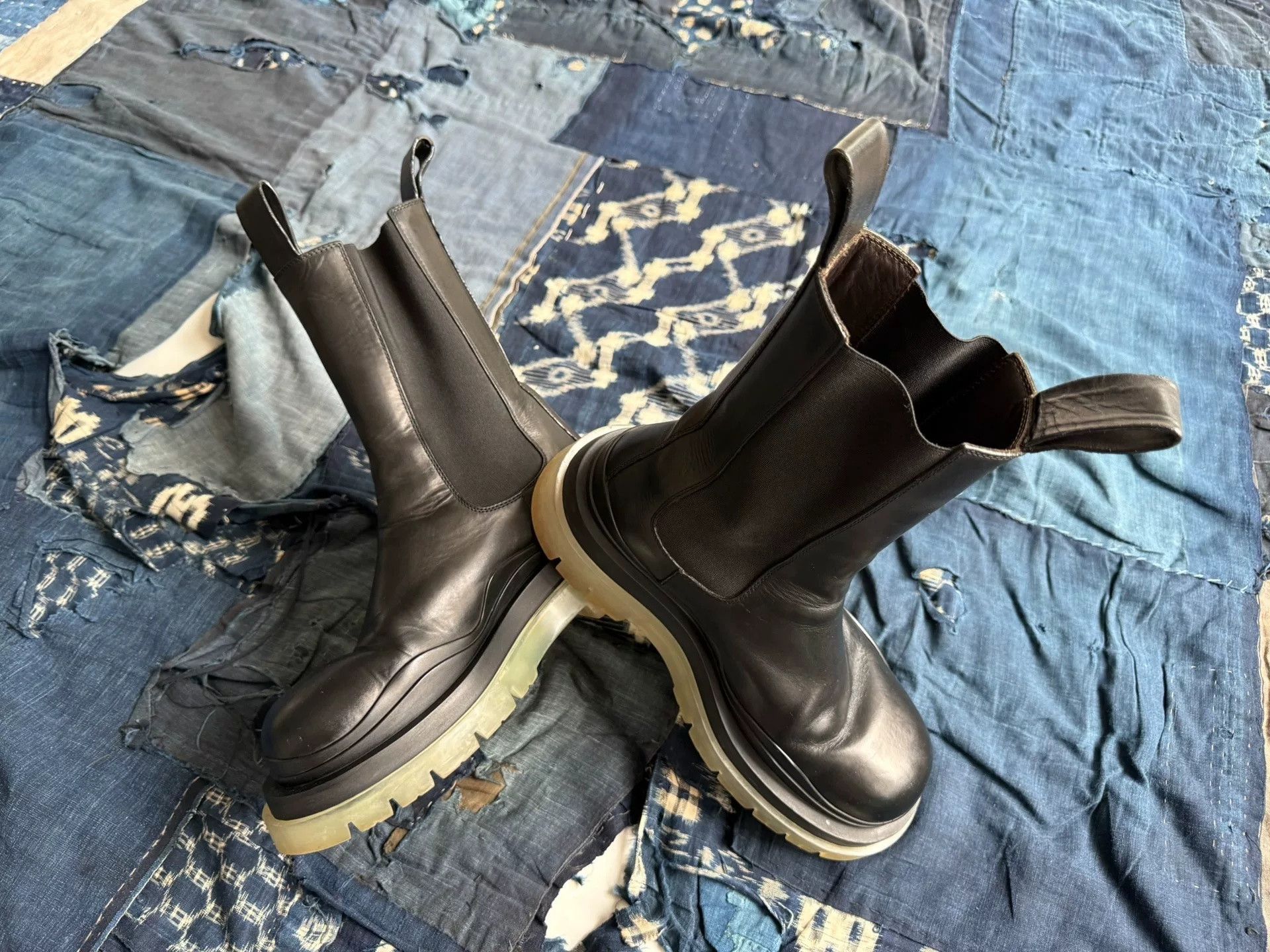 Bottega Veneta Bottega Veneta Tire Chelsea Boot Size US 5 / EU 37 - 2 Thumbnail