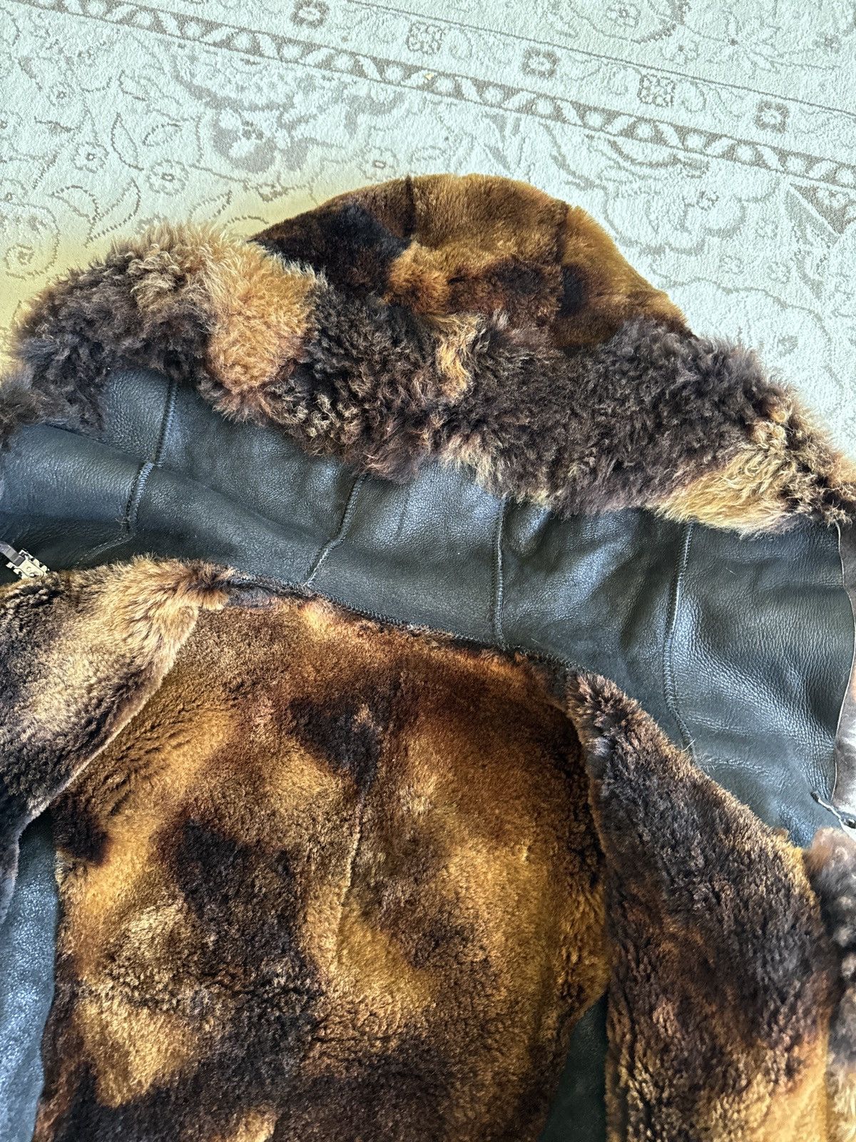 Japanese Brand Vintage Faux Fur Leather Hooded Coat Jacket LGB Ifsixwasnine Size M / US 6-8 / IT 42-44 - 9 Thumbnail
