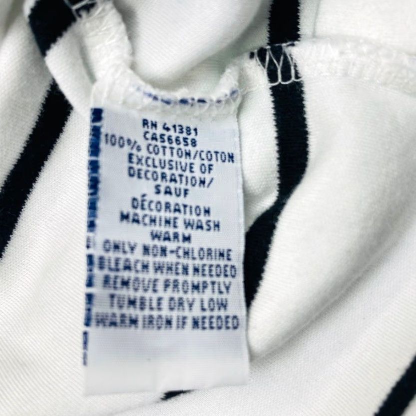 Polo Ralph Lauren Polo Ralph Lauren Performance Polo Shirt White Black Striped Mens Size XL 8552 Size US XL / EU 56 / 4 - 5 Thumbnail