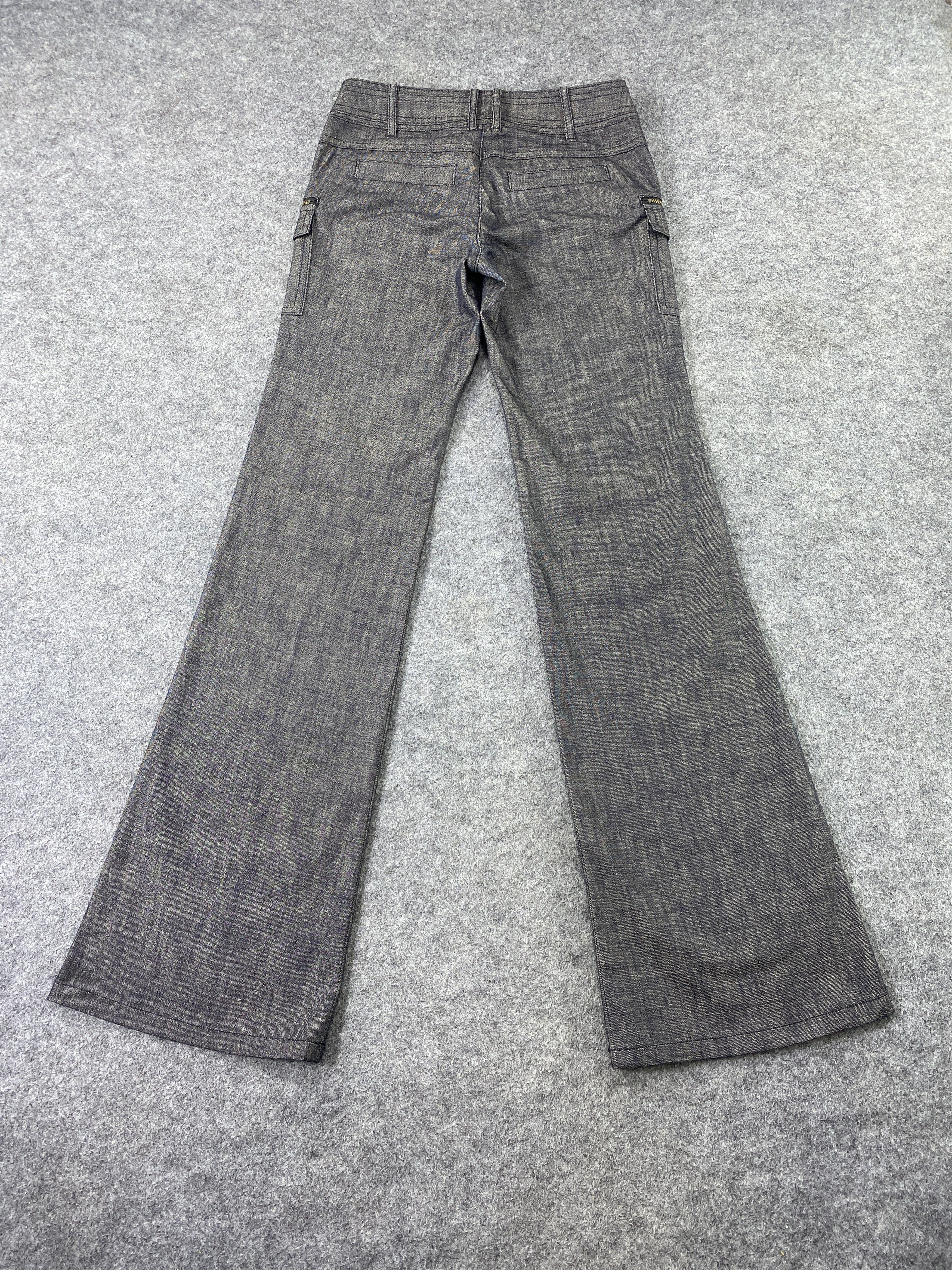 Japanese Brand Japanese Brand Multi Pocket Flare Pants - J1121 Size 26" / US 2 / IT 38 - 4 Thumbnail