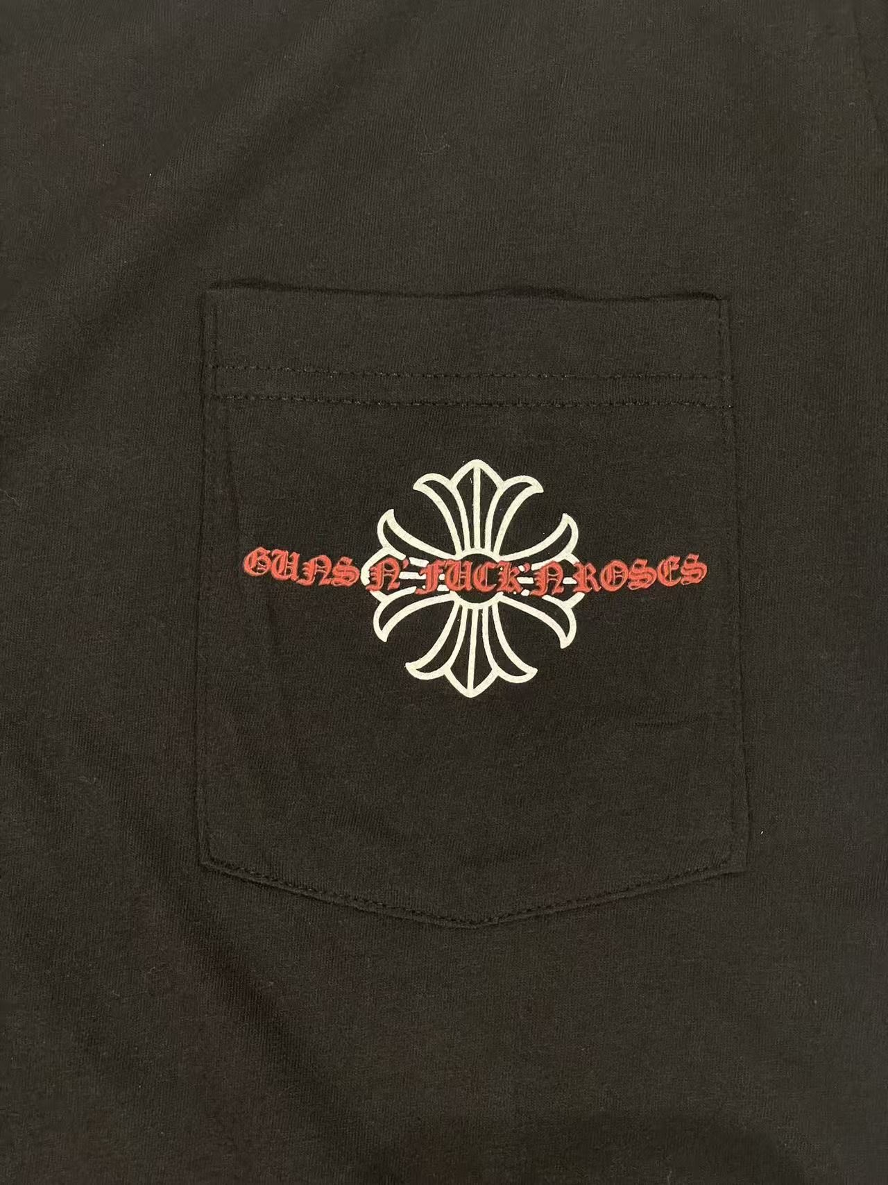Chrome Hearts Chrome Hearts Gun N' Roses Cross Embroidered Long Sleeve Tee Size S / US 4 / IT 40 - 10 Thumbnail