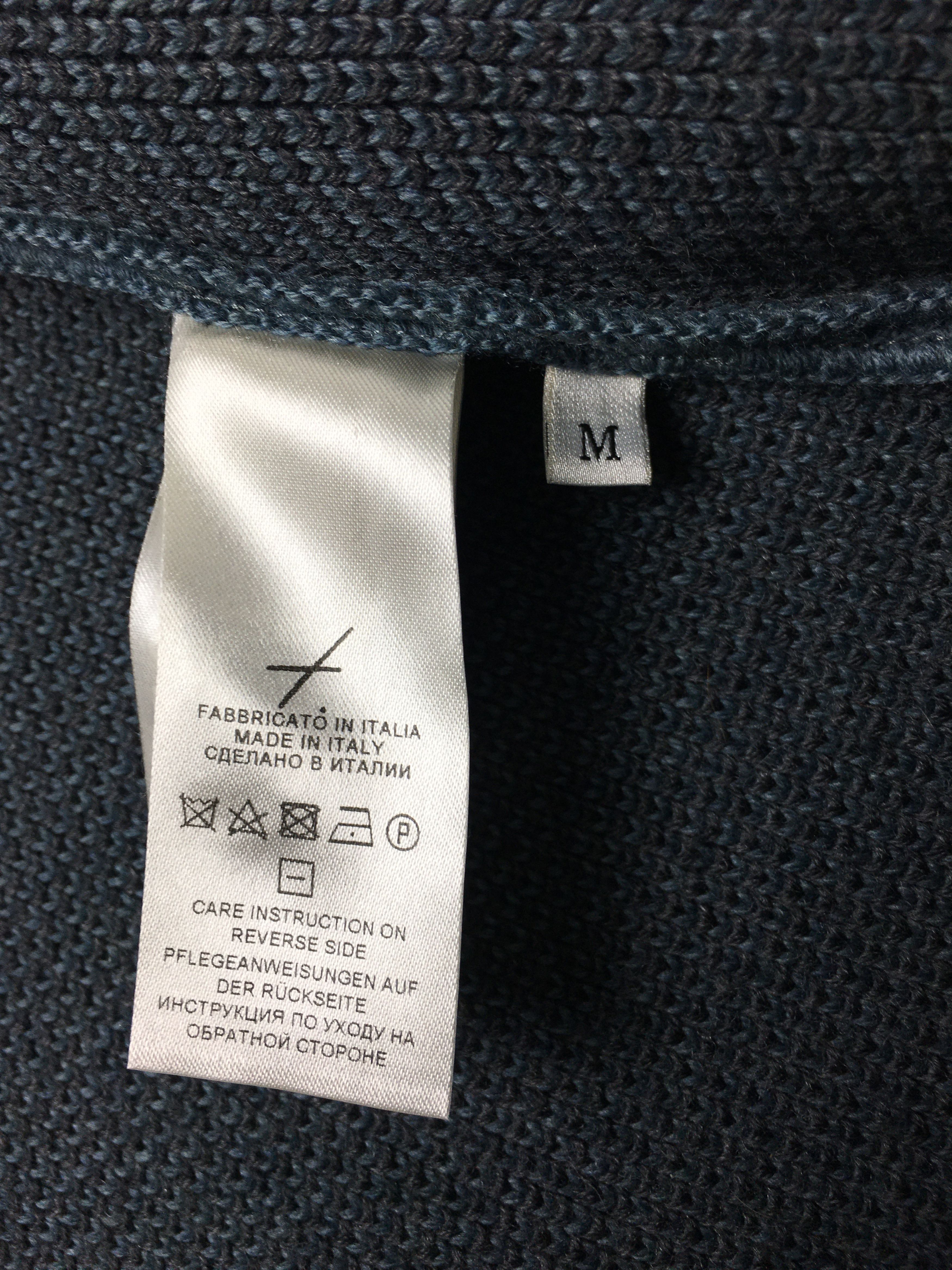 Other Falconeri Italy Wool Knit Jacket Blue Size M Size M / US 6-8 / IT 42-44 - 11 Thumbnail