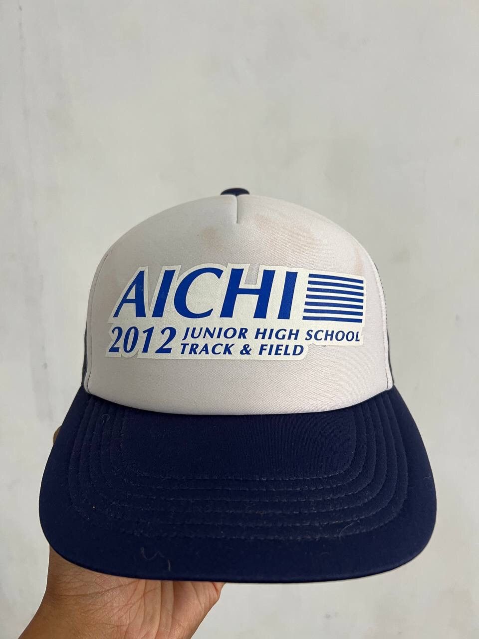 Japanese Brand Aichi 2012 Trucker Hat Cap Size ONE SIZE - 6 Thumbnail