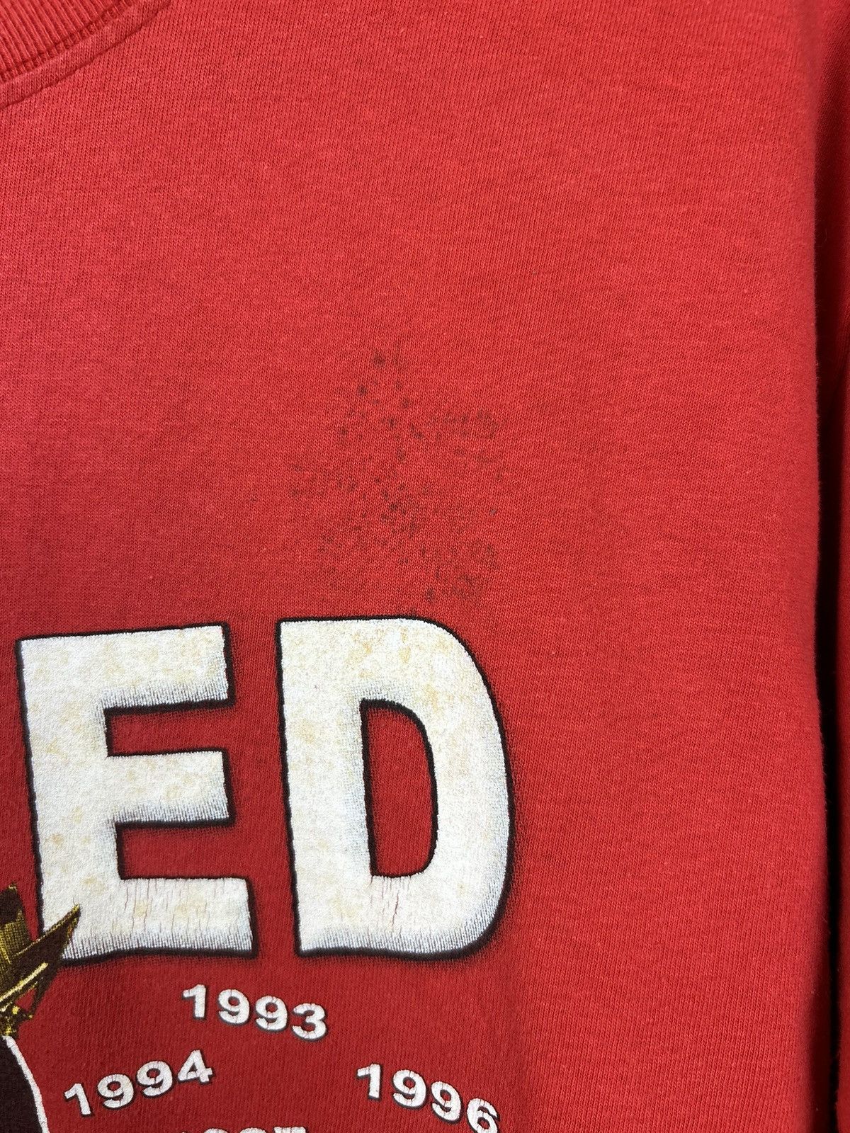 Vintage Vintage 00s Manchester United Champions of England 2009 Tee Size US L / EU 52-54 / 3 - 4 Thumbnail
