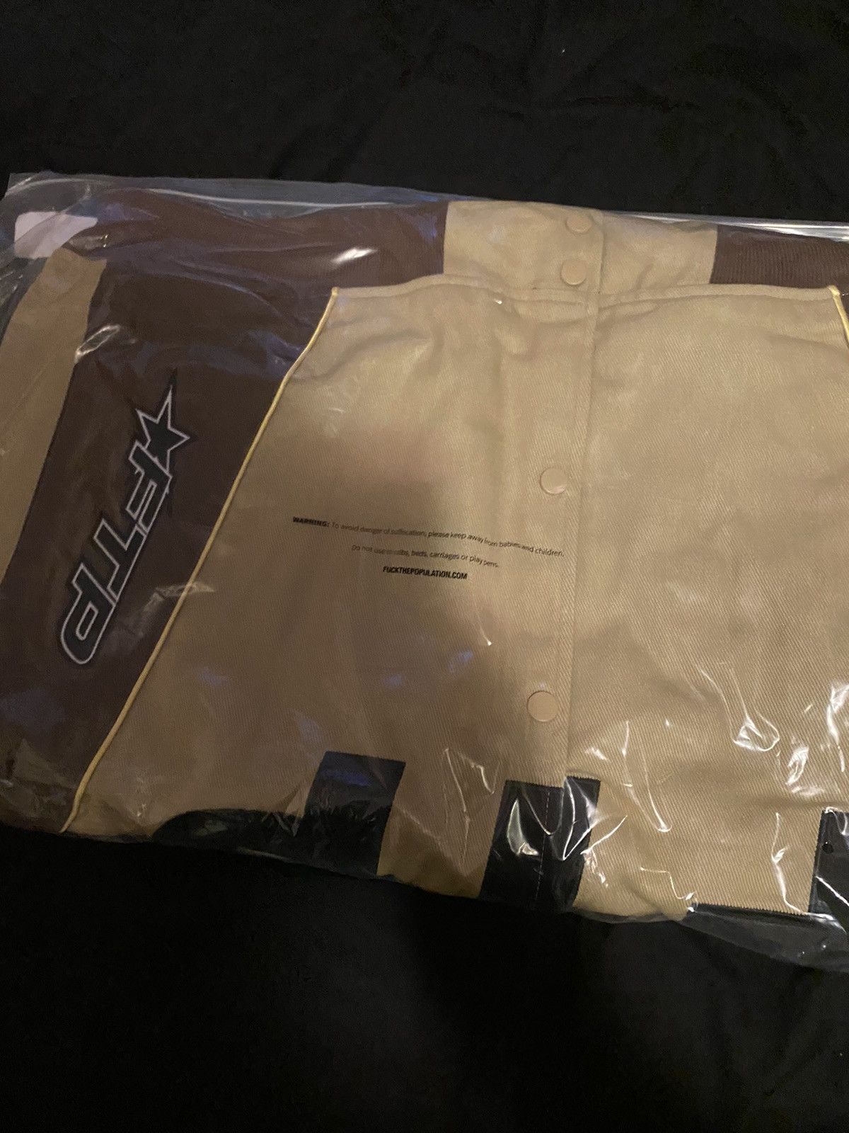 Fuck The Population FTP Pit Crew Jacket XL Tan Size US XL / EU 56 / 4 - 6 Thumbnail