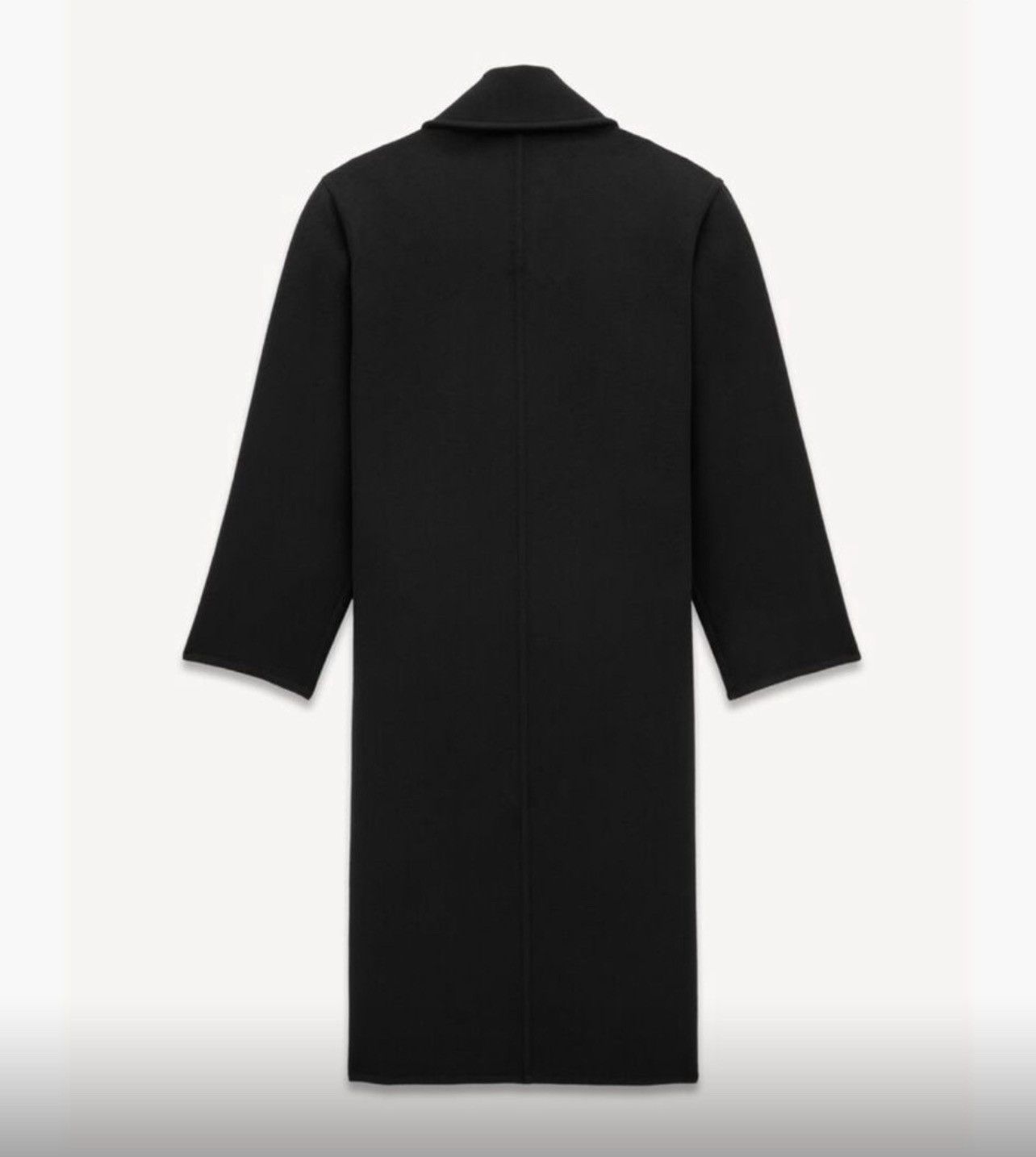 Saint Laurent Paris Saint Laurent oversized coat in brushed cashemere and wool Size XS / US 0-2 / IT 36-38 - 2 Thumbnail