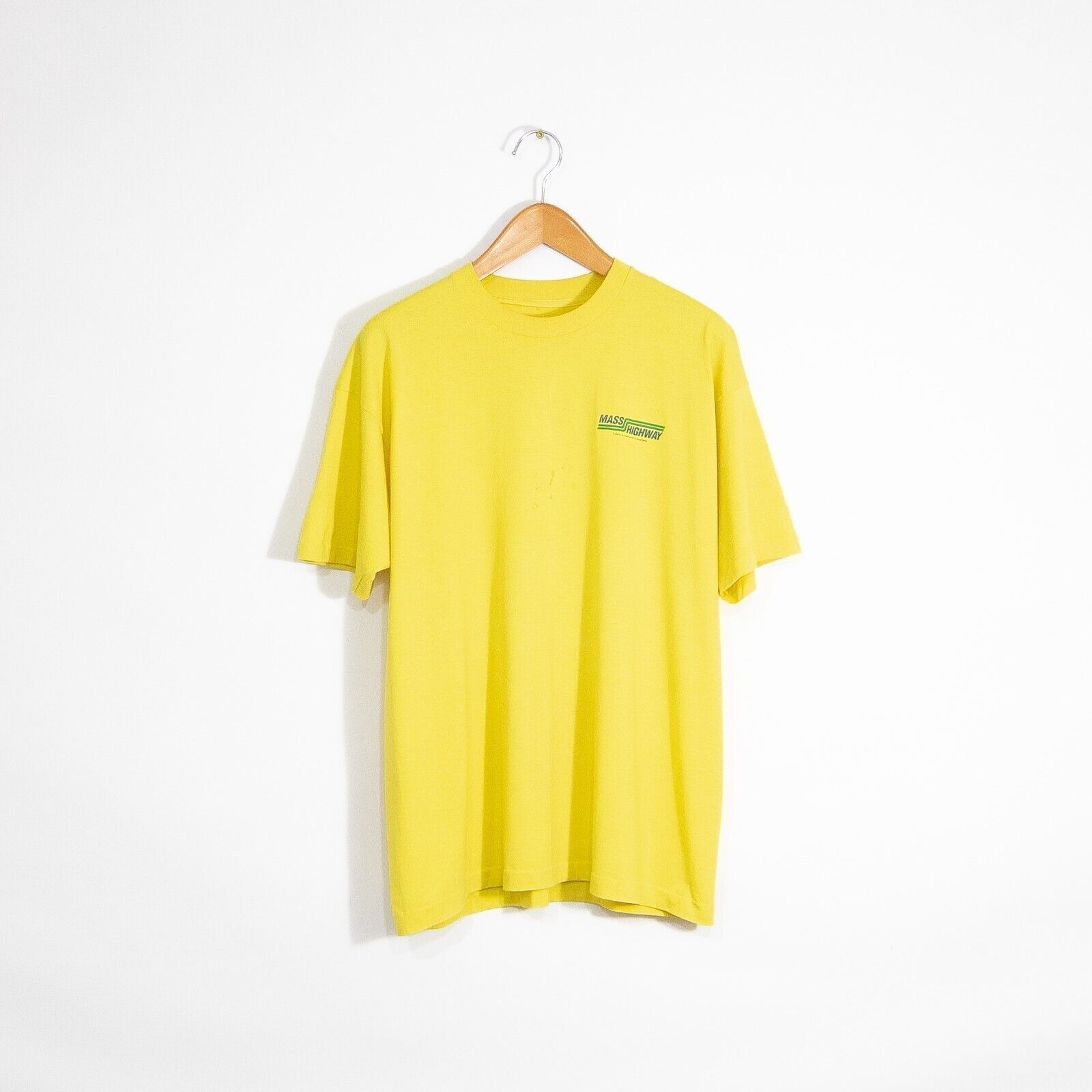 Vintage Vintage 90s Mass Highway T Shirt XL - Massachusetts Workwear Size US XL / EU 56 / 4 - 4 Thumbnail