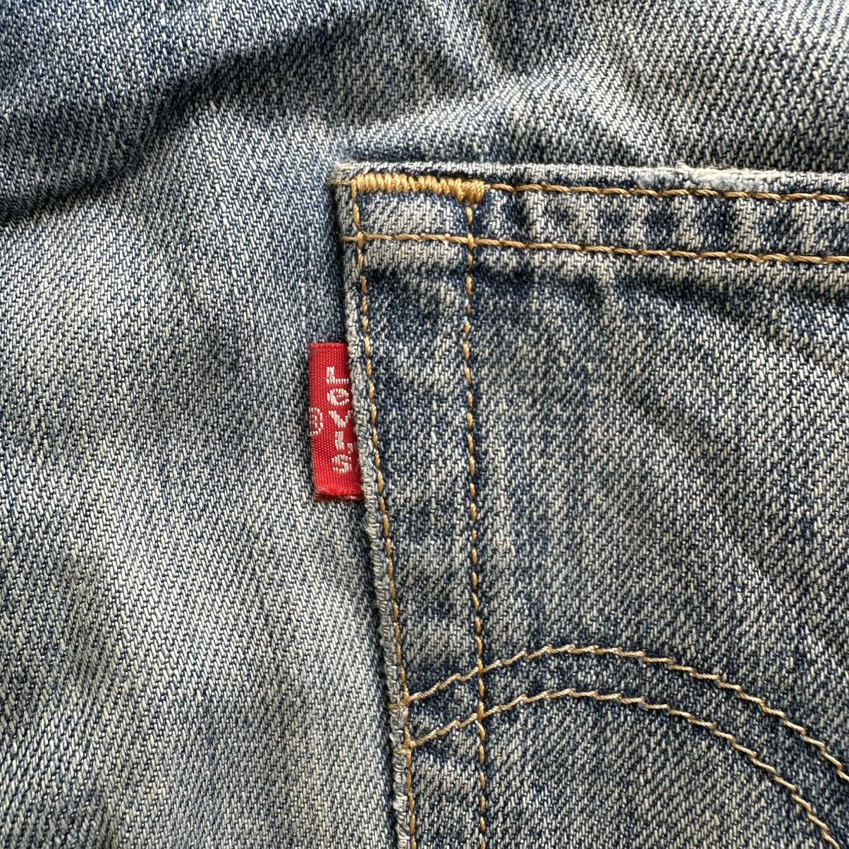 Japanese Brand Vintage Levi’s 501 Distressed Faded Denim Jean Pant Size US 30 / EU 46 - 13 Thumbnail