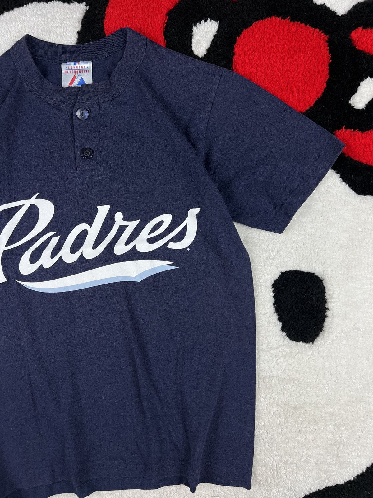 Majestic Y2K Vintage Majestic San Diego Padres Retro Tee Shirt Size M / US 6-8 / IT 42-44 - 3 Thumbnail
