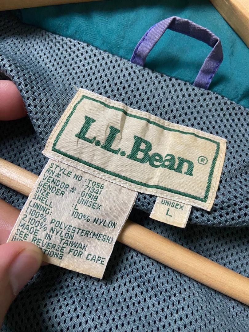 L.L. Bean L.L Bean Color Block Quarter Zip Anorak Jacket (182) Size US L / EU 52-54 / 3 - 3 Thumbnail