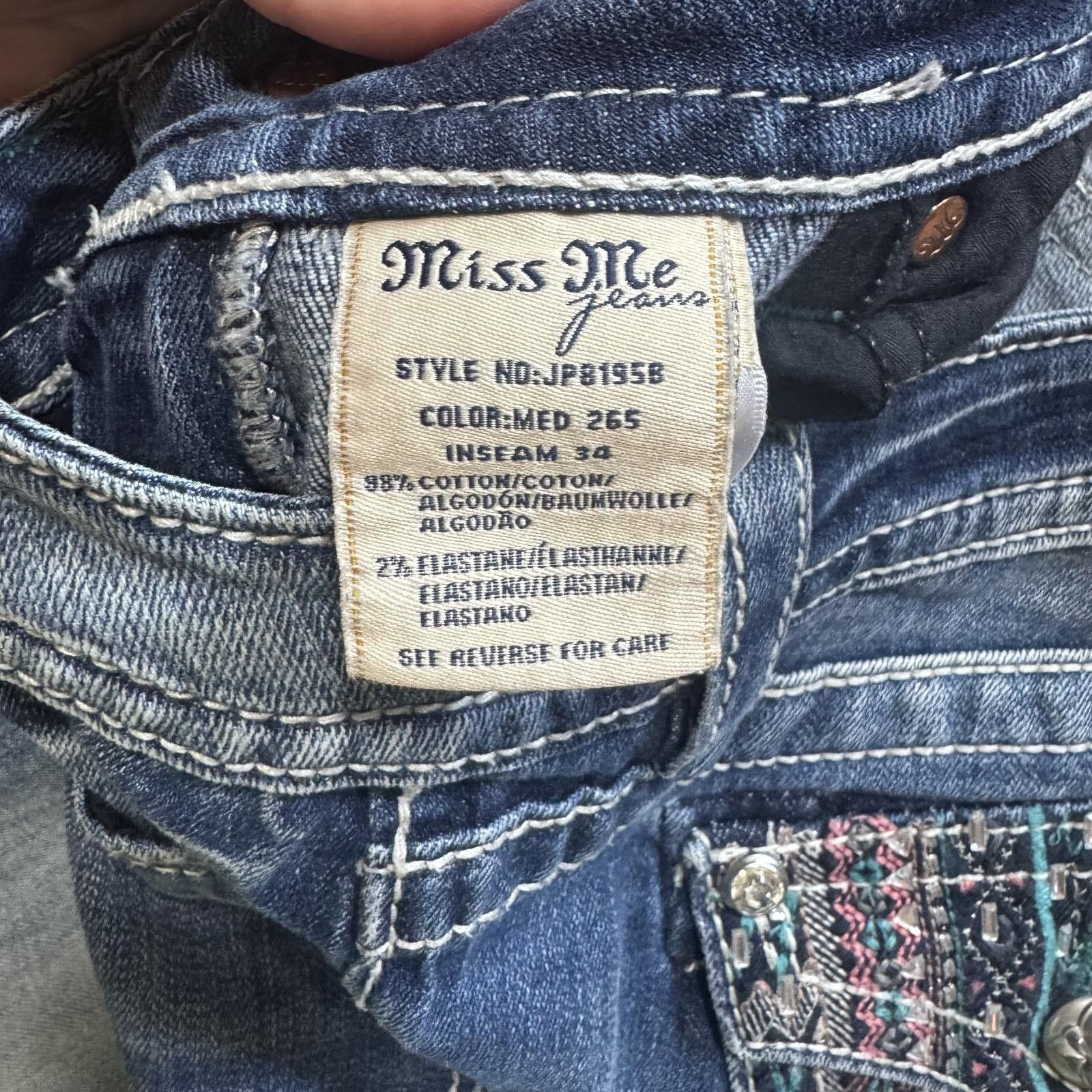 Other Miss Me Women's Style JP8195B Size 28 Size 28" / US 6 / IT 42 - 5 Thumbnail
