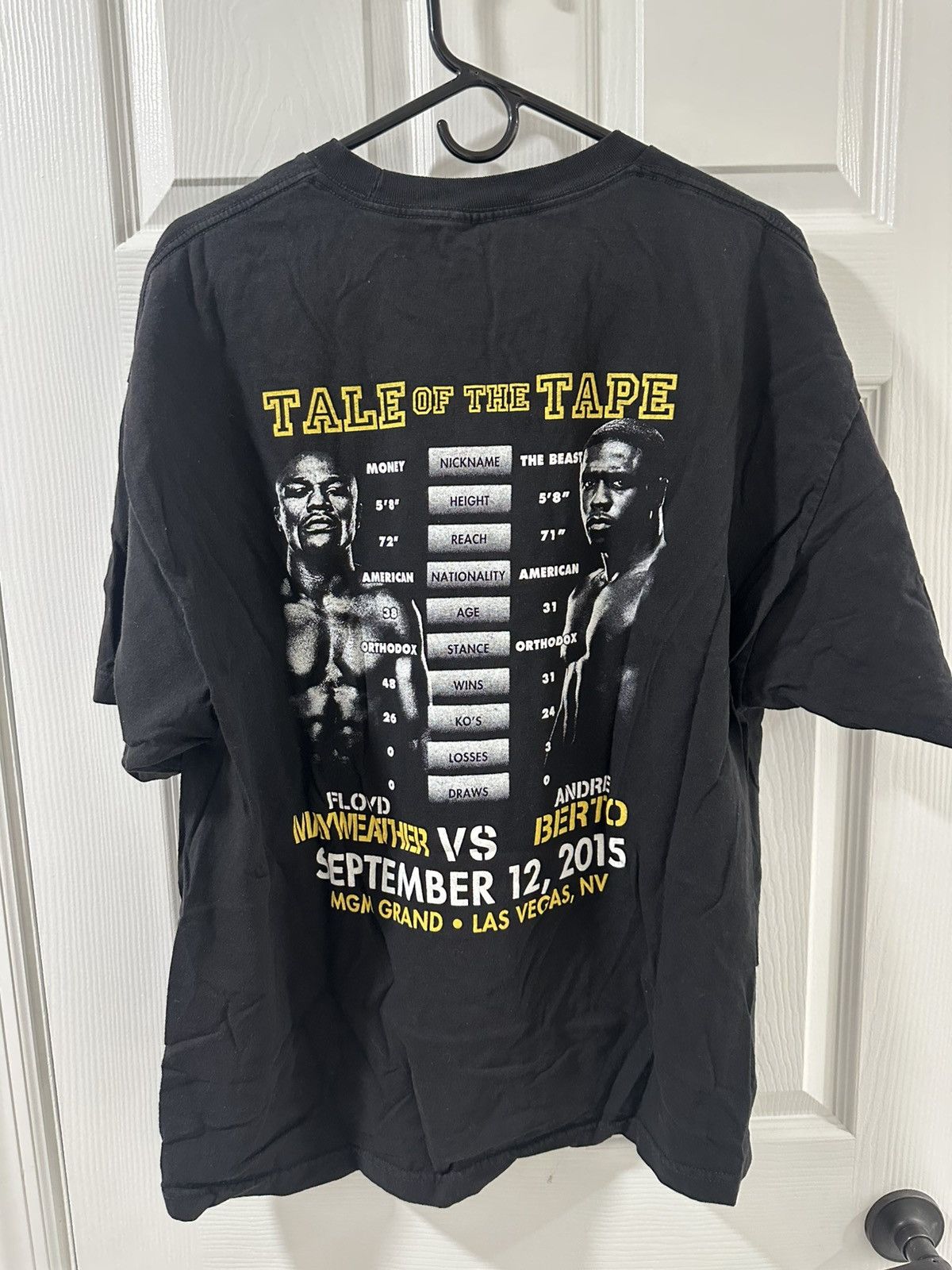 Other Mayweather VS Berto Boxing Fight T-Shirt Size US XXL / EU 58 / 5 - 2 Thumbnail