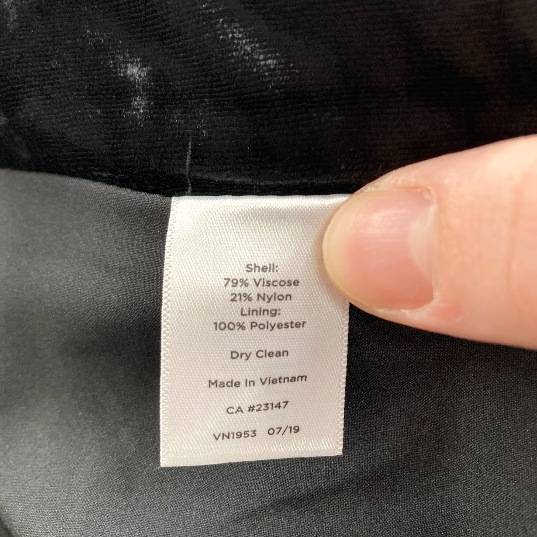 Talbots Talbots Velvet Velour Relaxed Pants Women 2P Petite Side Zip Mid Rise Casual Size 26" / US 2 / IT 38 - 5 Thumbnail