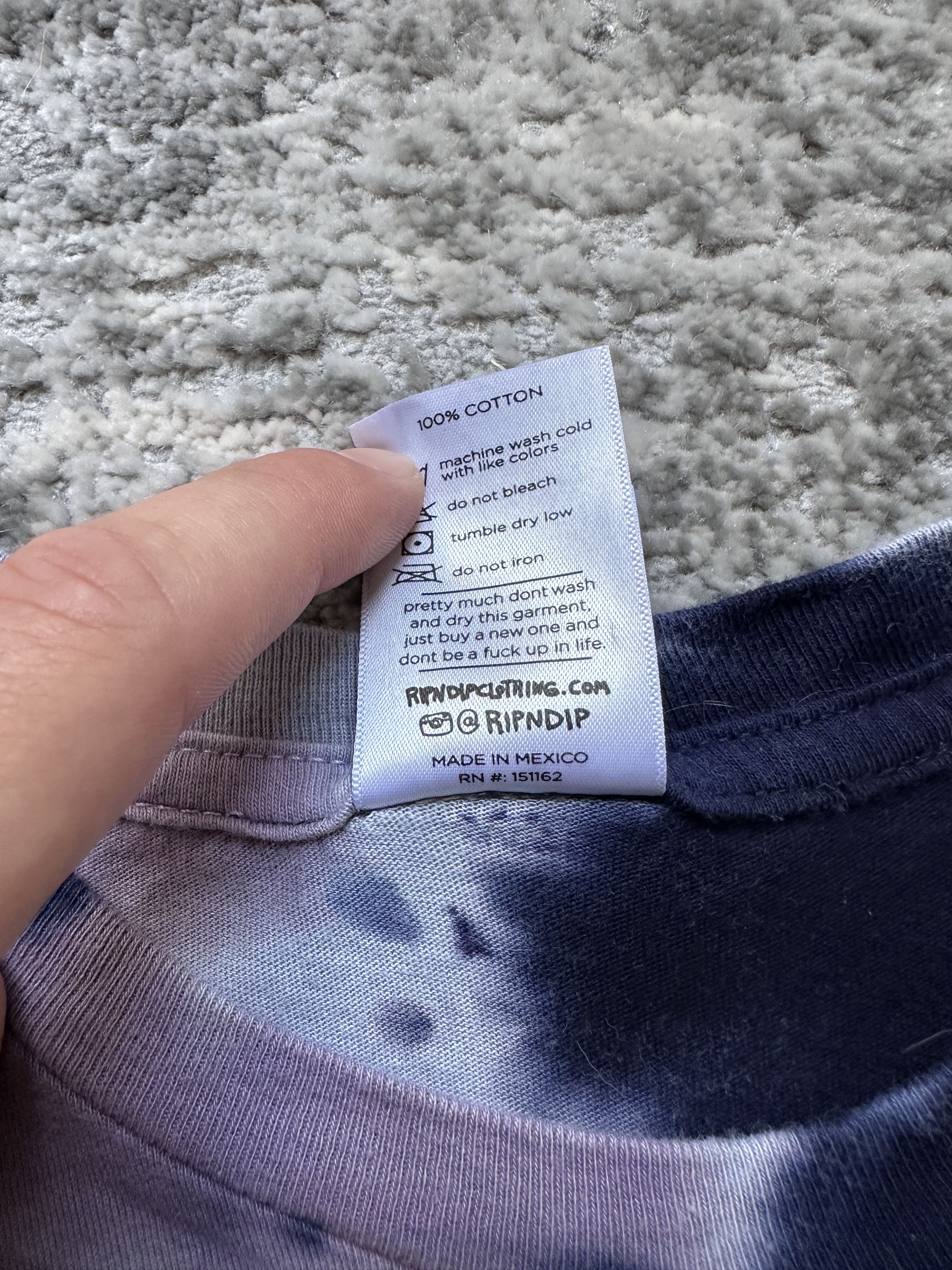 RIPNDIP Ripndip t shirt Size US L / EU 52-54 / 3 - 7 Thumbnail