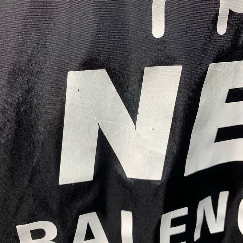 Balenciaga Balenciaga Black printed logo zip jacket 2502-Nextarrow Size XS / US 0-2 / IT 36-38 - 8 Thumbnail