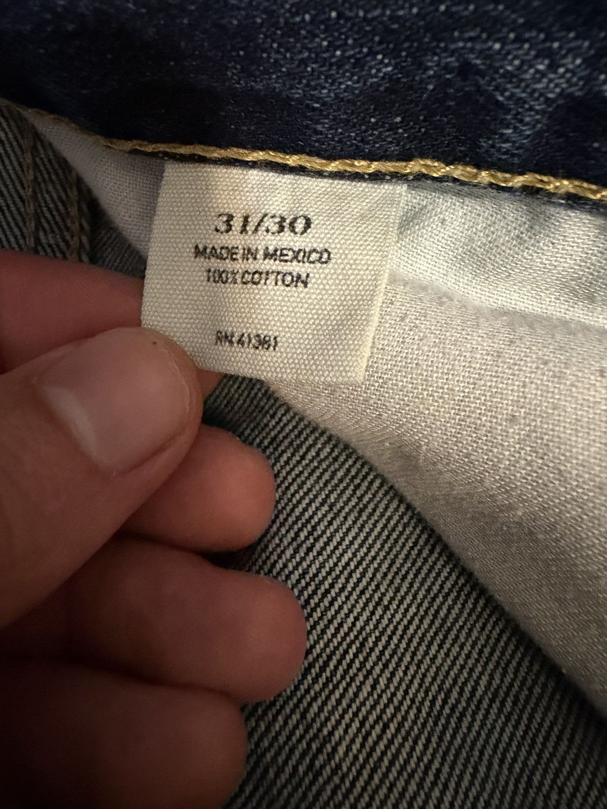 Polo Ralph Lauren Vintage Polo Ralph Lauren Varick Slim Straight Blue Jeans Size US 31 - 5 Thumbnail