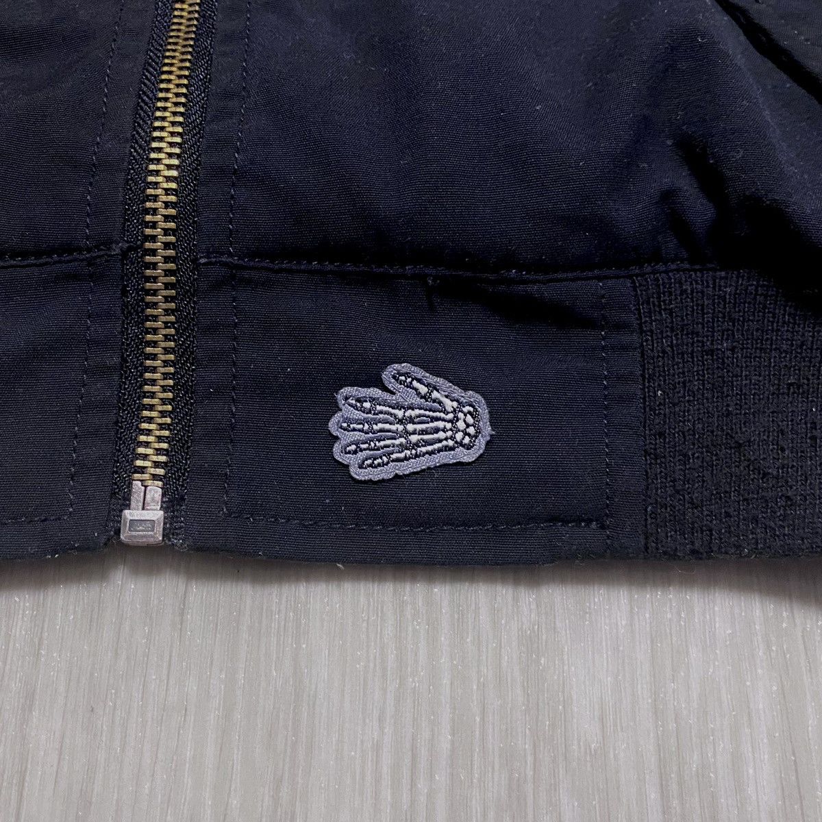 Cheap Monday Vtg Cheap Monday Embroidered Logo Black Bomber Plaid Inner Size US XS / EU 42 / 0 - 8 Thumbnail