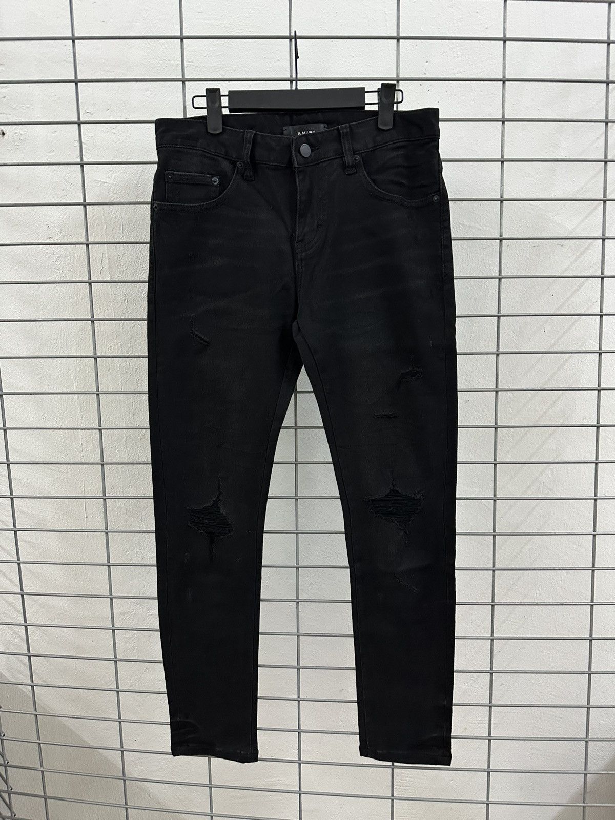 Amiri AMIRI MX1 Skinny Ripped Jeans Size 30" / US 8 / IT 44 - 1 Thumbnail