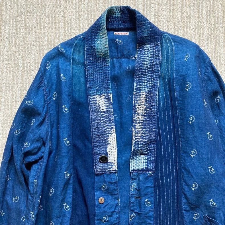 Kapital Kapital KAPITAL刺子绣外套 Japanese Stitch Embroidery Jacket-250 Size US L / EU 52-54 / 3 - 2 Thumbnail