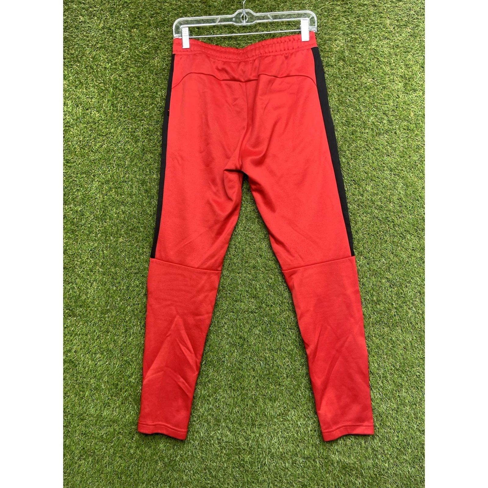 Puma PUMA Scuderia Ferrari SDS Sweatpants Mens Small Joggers Red Zip Pockets Lounge Regular Fit Sweatpants Mens Red Ferrari Logo Size US 29 - 2 Thumbnail