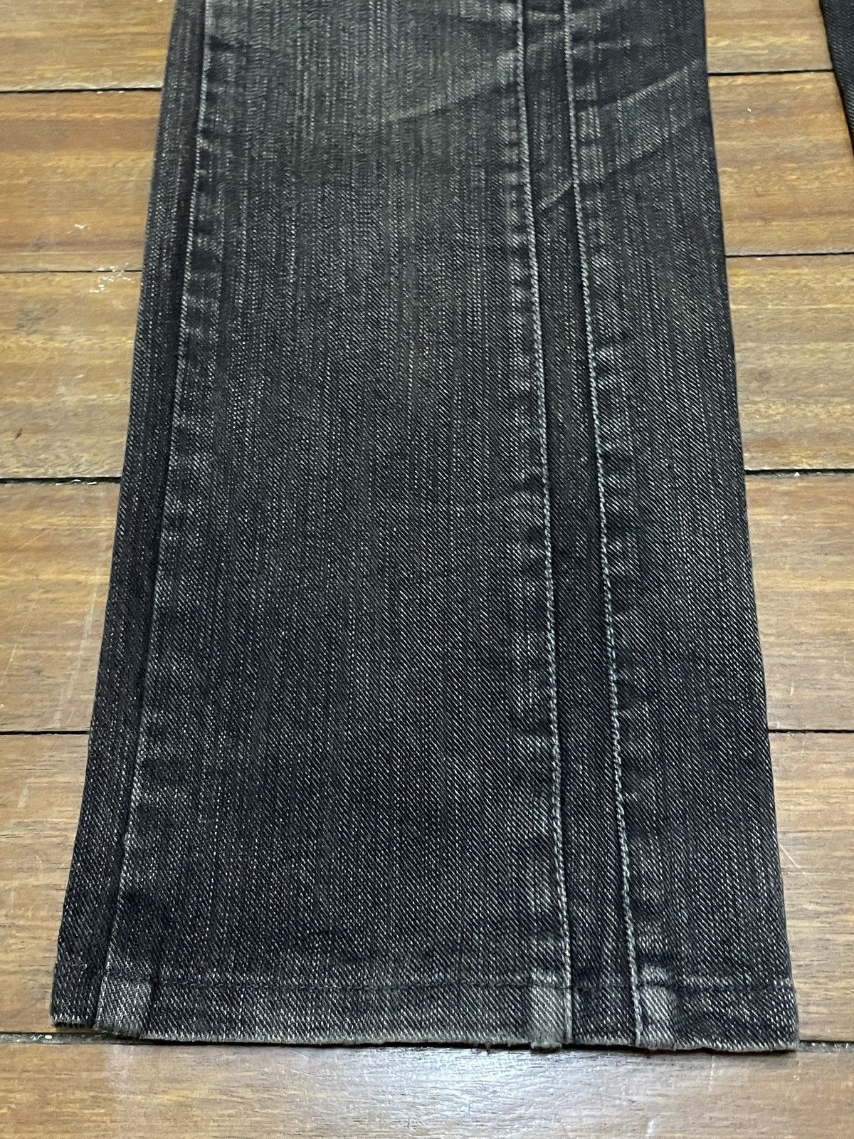 Japanese Brand × Le Grande Bleu (L.G.B.) × Michel Klein Rare Design Vintage Japanese Brand Michel Klien Jeans 2000s Size US 29 - 7 Thumbnail