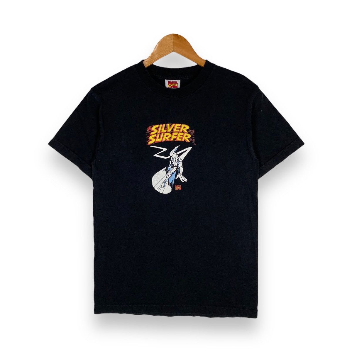 Marvel Comics × Vintage VINTAGE 00's MARVEL COMICS THE SILVER SURFER TEE Size US S / EU 44-46 / 1 - 1 Thumbnail