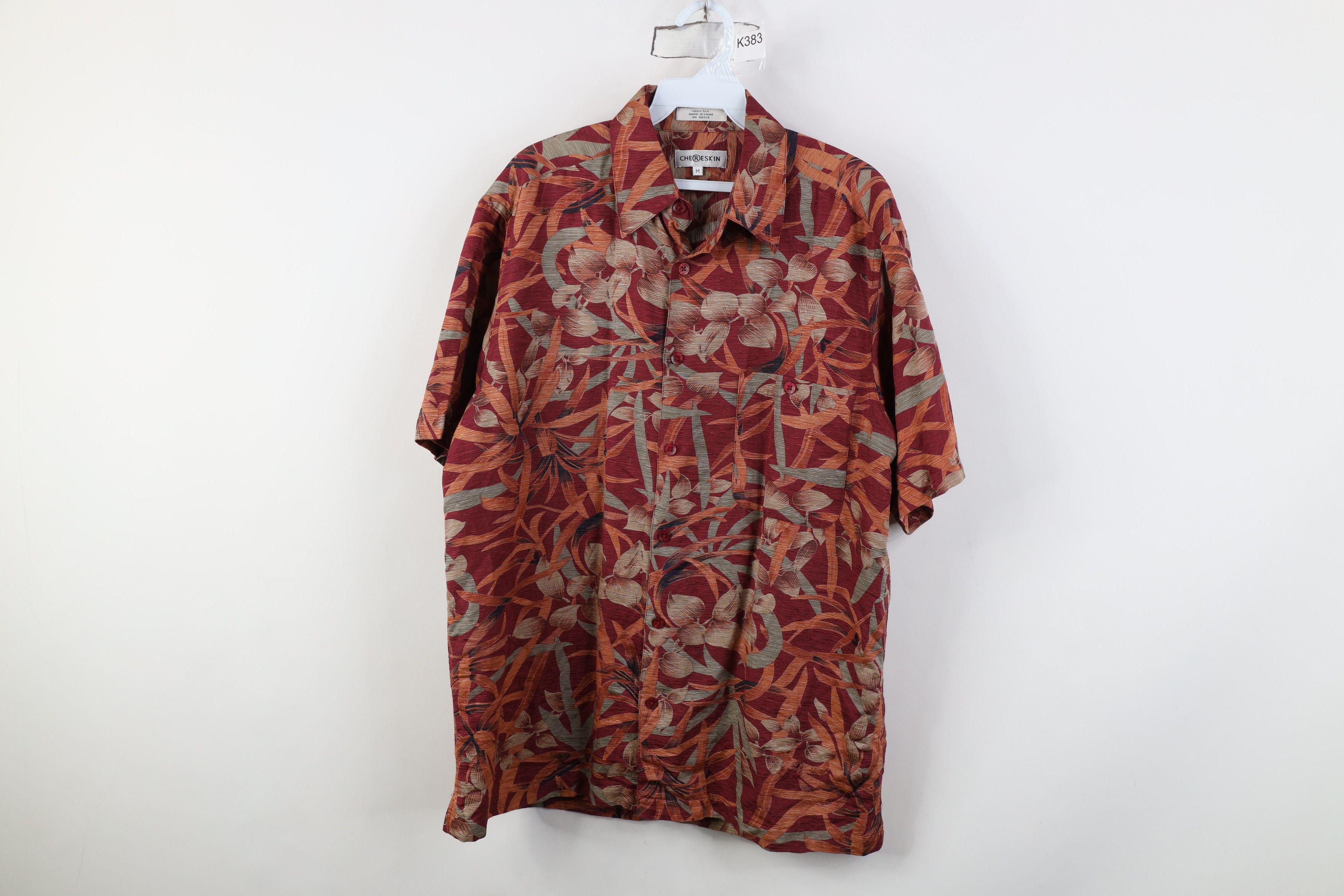 Vintage Vintage 90s Streetwear Short Sleeve Hawaiian Button Shirt Size US M / EU 48-50 / 2 - 1 Thumbnail