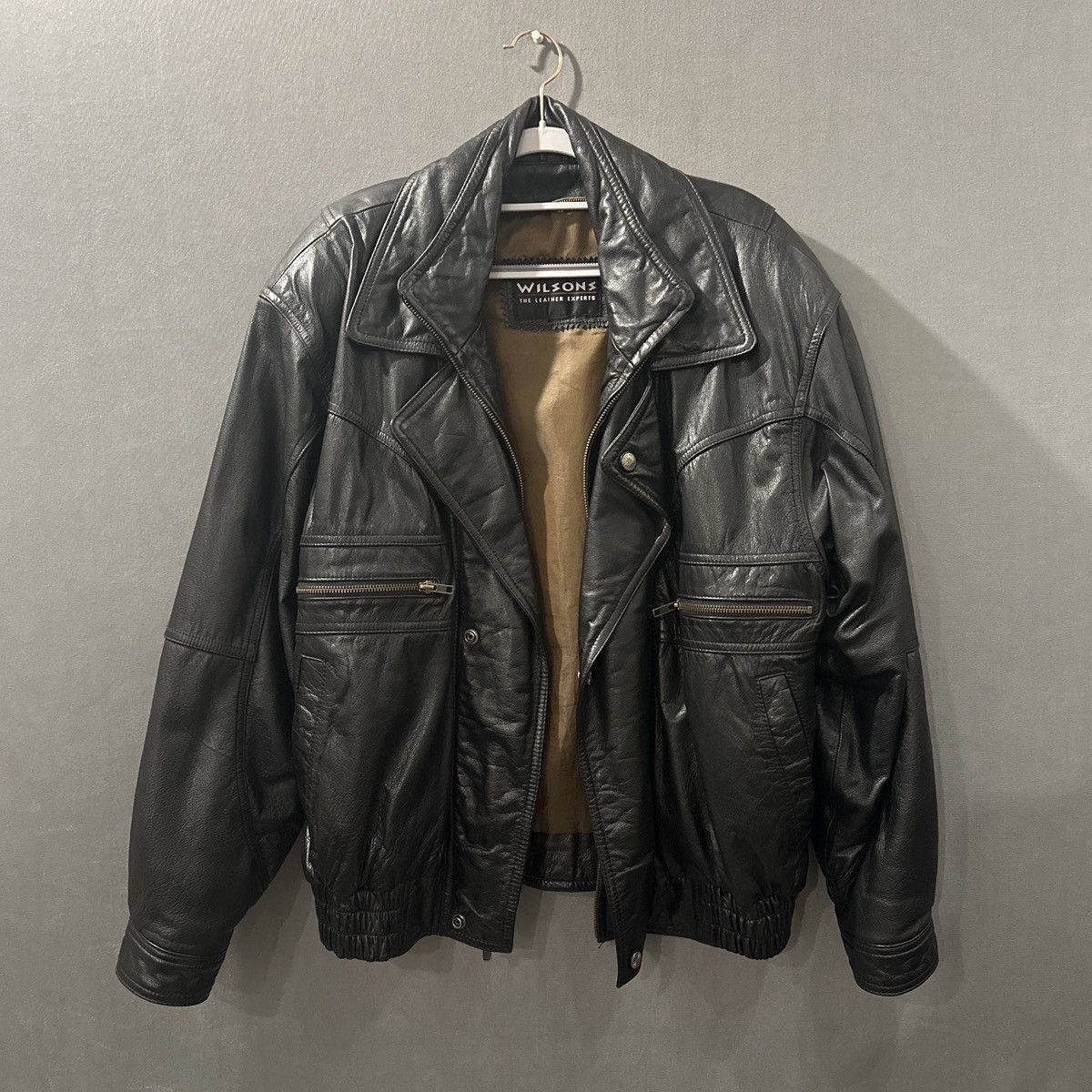 Wilsons Leather Leather Americana Bomber Size US L / EU 52-54 / 3 - 1 Thumbnail