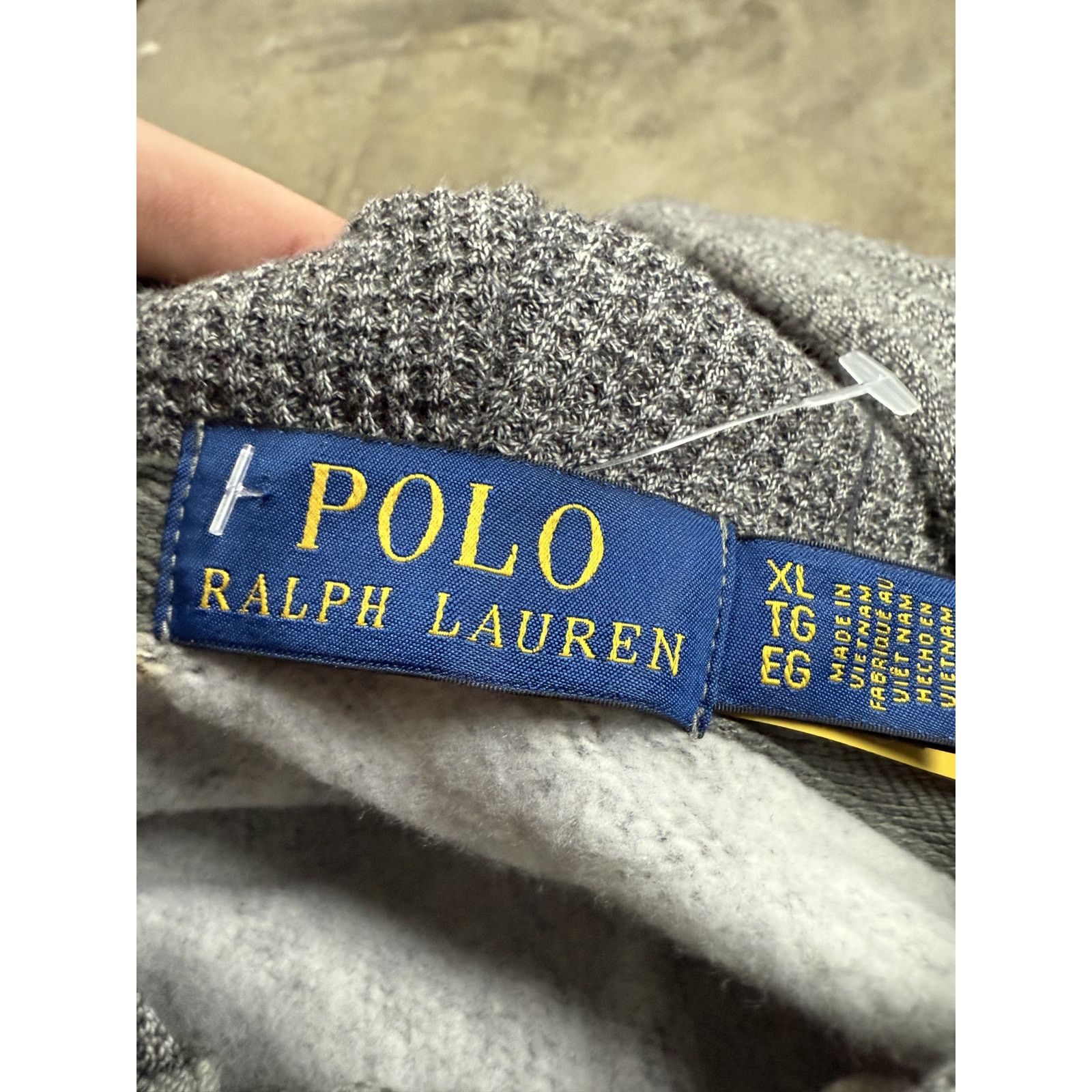 Polo Ralph Lauren Polo Zip Up Charcoal Black New XL With Tags Size US XL / EU 56 / 4 - 2 Thumbnail