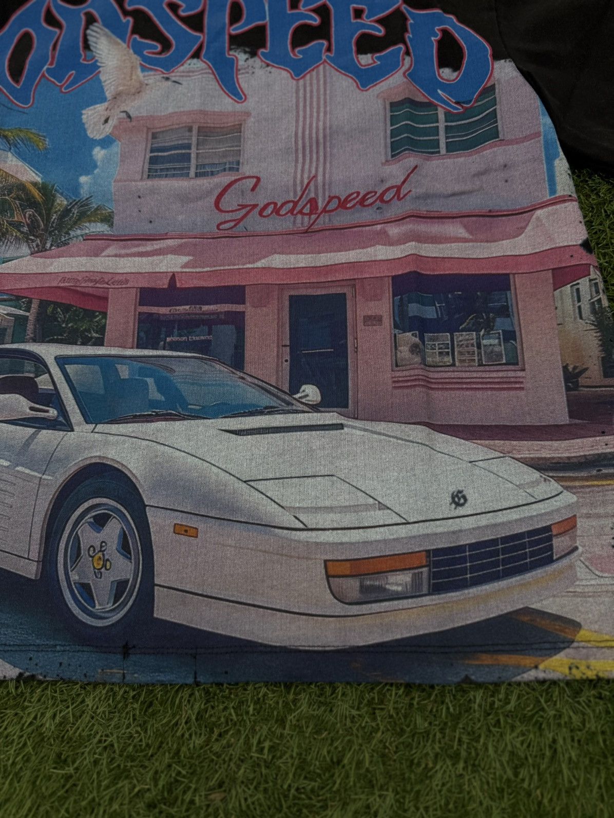 Godspeed Godspeed Black Miami Car Tee Shirt Size XS (NEW) Size US XS / EU 42 / 0 - 4 Thumbnail