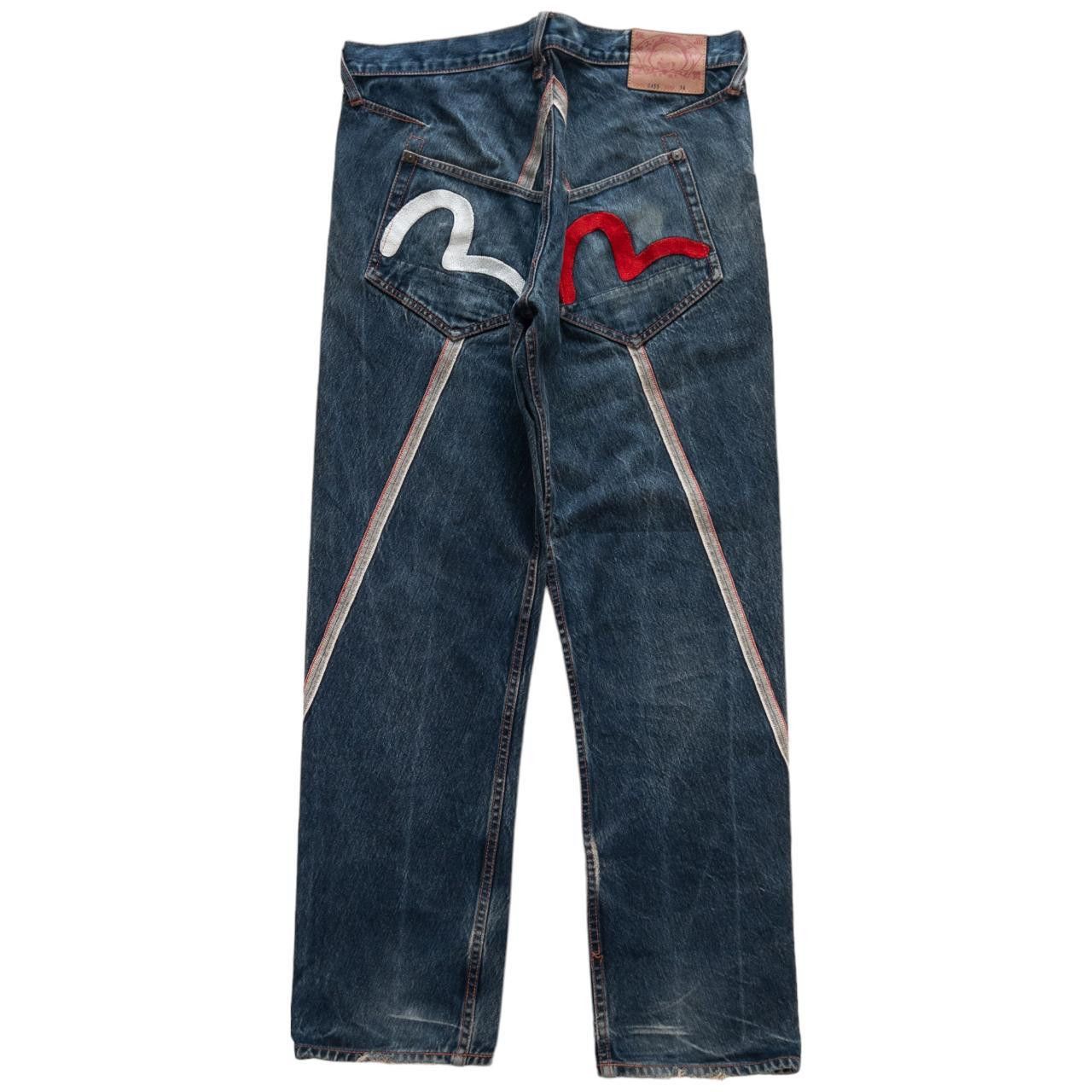 Evisu Vintage Evisu Double Gull Japanese Denim Jeans Size W32 Size US 32 / EU 48 - 1 Thumbnail