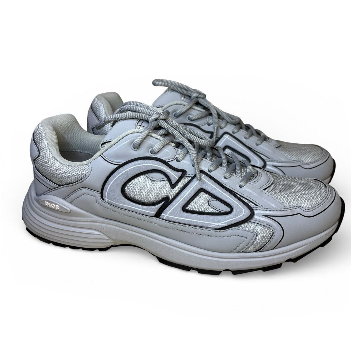 Dior Dior B30 Wolf Grey Sneakers | Size 45 (12US) Size US 12 / EU 45 - 3 Thumbnail