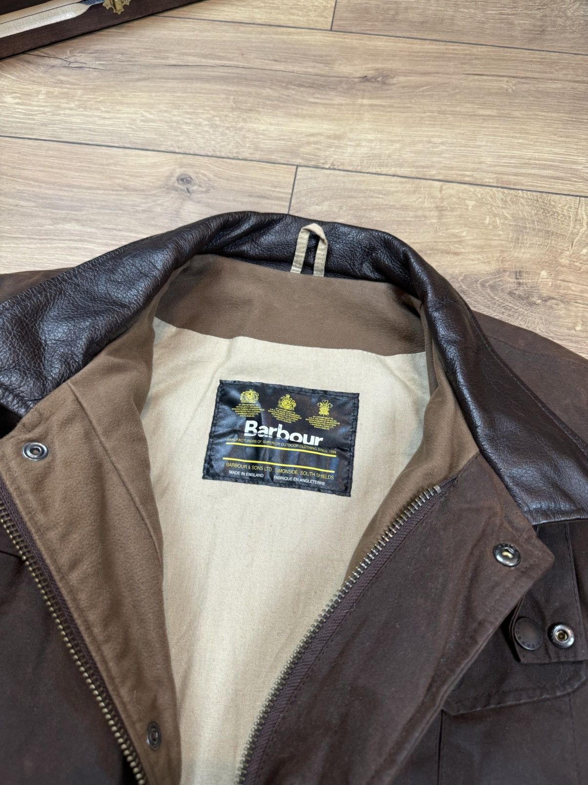 Barbour Barbour Waxed Bushman jacket original streetwear retro item Size US L / EU 52-54 / 3 - 2 Thumbnail