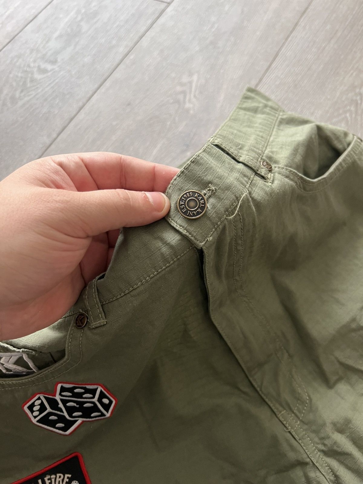 Karl Kani Karl Kani Cargo Shorts Rap Size US 32 / EU 48 - 12 Thumbnail
