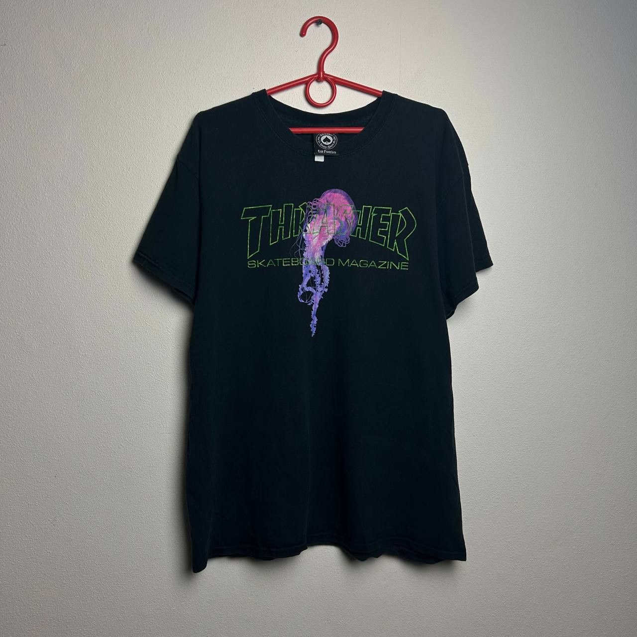 Thrasher Mens Thrasher Medusa Big graphic logo skate y2k tee Size US L / EU 52-54 / 3 - 1 Thumbnail