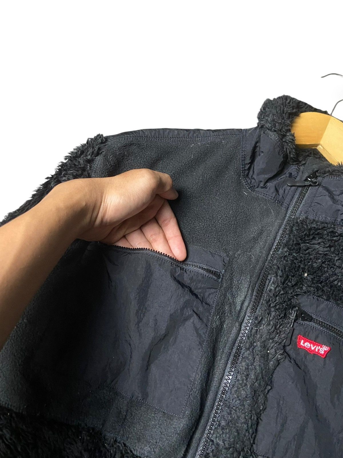 Levi's Levis Strauss Co. Full Zip Sherpa Fleece Jacket (168) Size US M / EU 48-50 / 2 - 7 Thumbnail