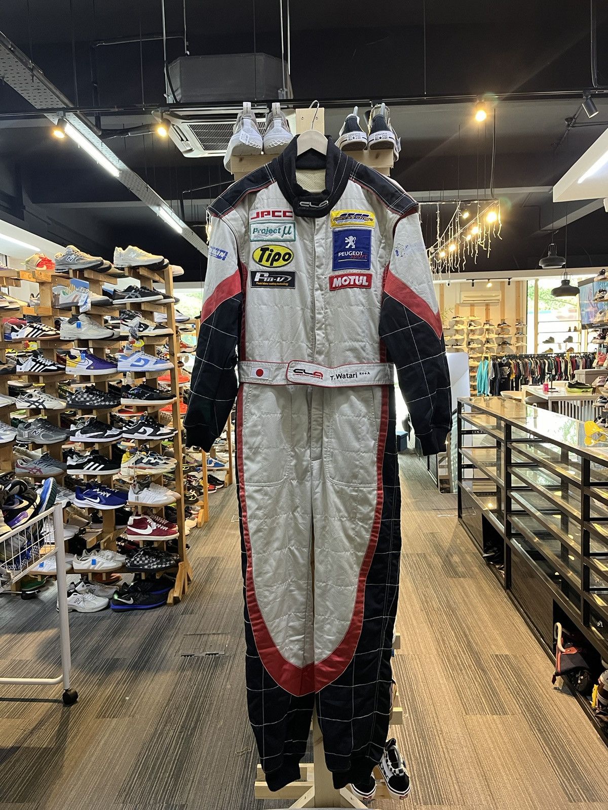 Japanese Brand × Vintage 🔥Vintage PEUGEOT SPORT RACING COVERALL COMPETITION LICENSE A Size US 44 / EU 60 - 1 Thumbnail