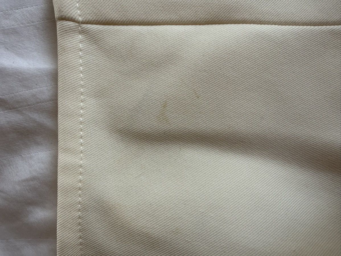 Other Meshki Women's Cream and White Trousers Size 24" / US 00 / IT 34 - 4 Thumbnail