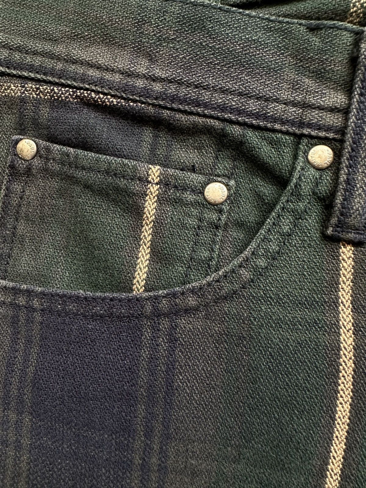 00’s Paul Smith Green Label Japan made plaid jeans