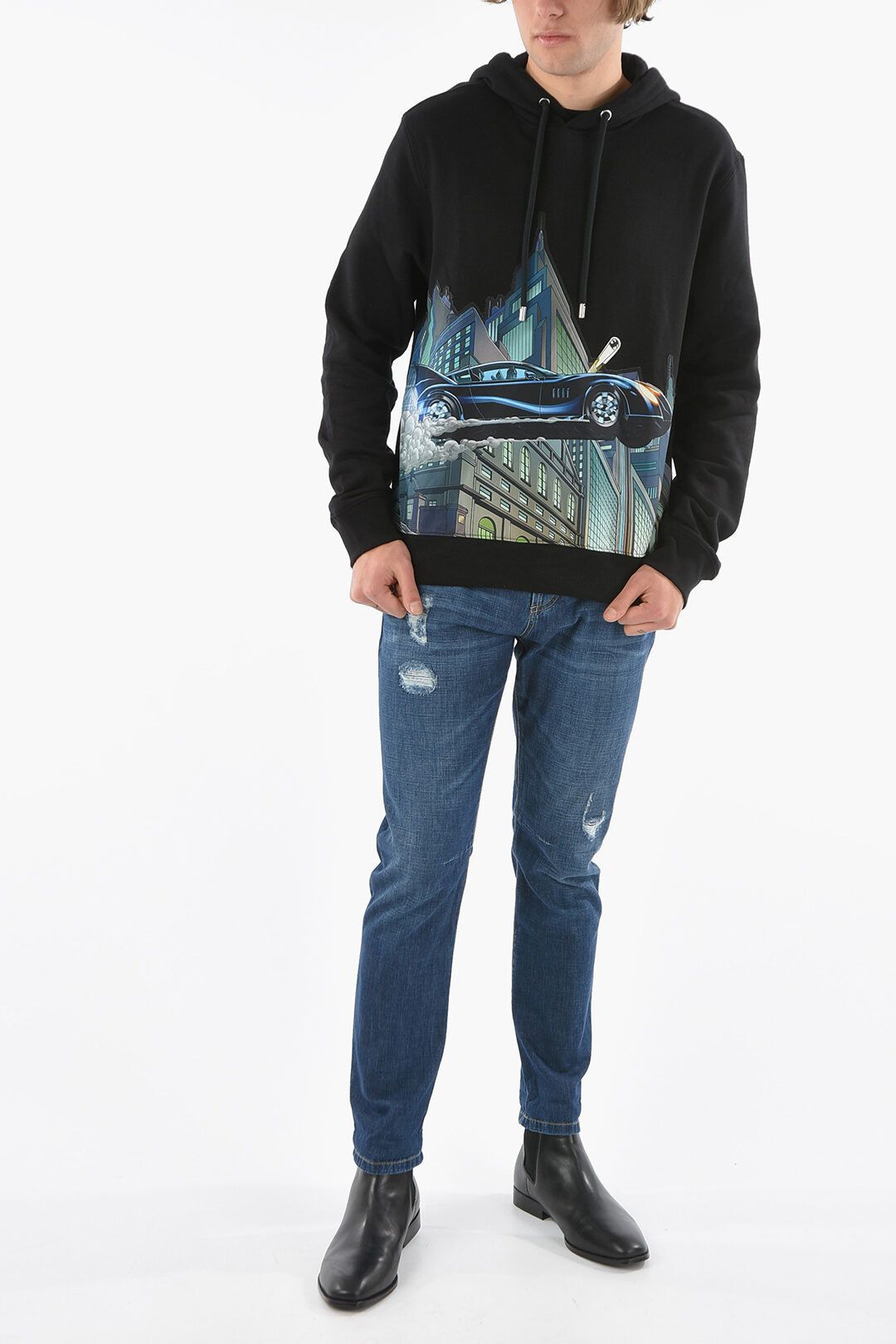 Lanvin o1y0225 Hoodie in Multicolor Size US S / EU 44-46 / 1 - 4 Thumbnail