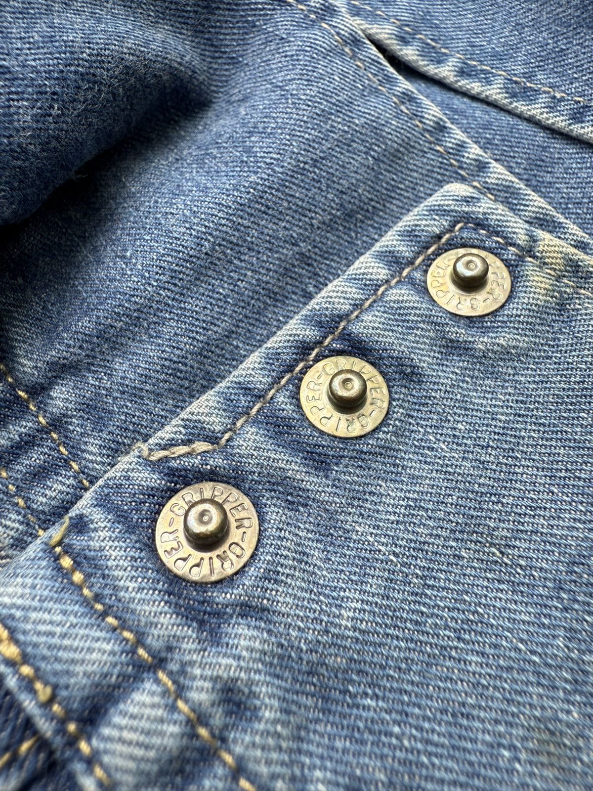 Hysteric Glamour 90’s HYSTERIC GLAMOUR RARE DENIM Y2K JAPANESE POCKET SHIRT Size US L / EU 52-54 / 3 - 10 Thumbnail