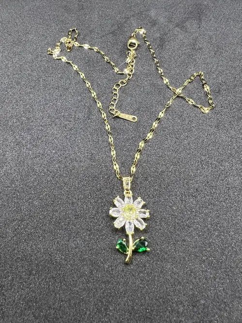 Jewelry Matsumoto x Maki Daisy flower gold chain necklace Size ONE SIZE - 3 Thumbnail