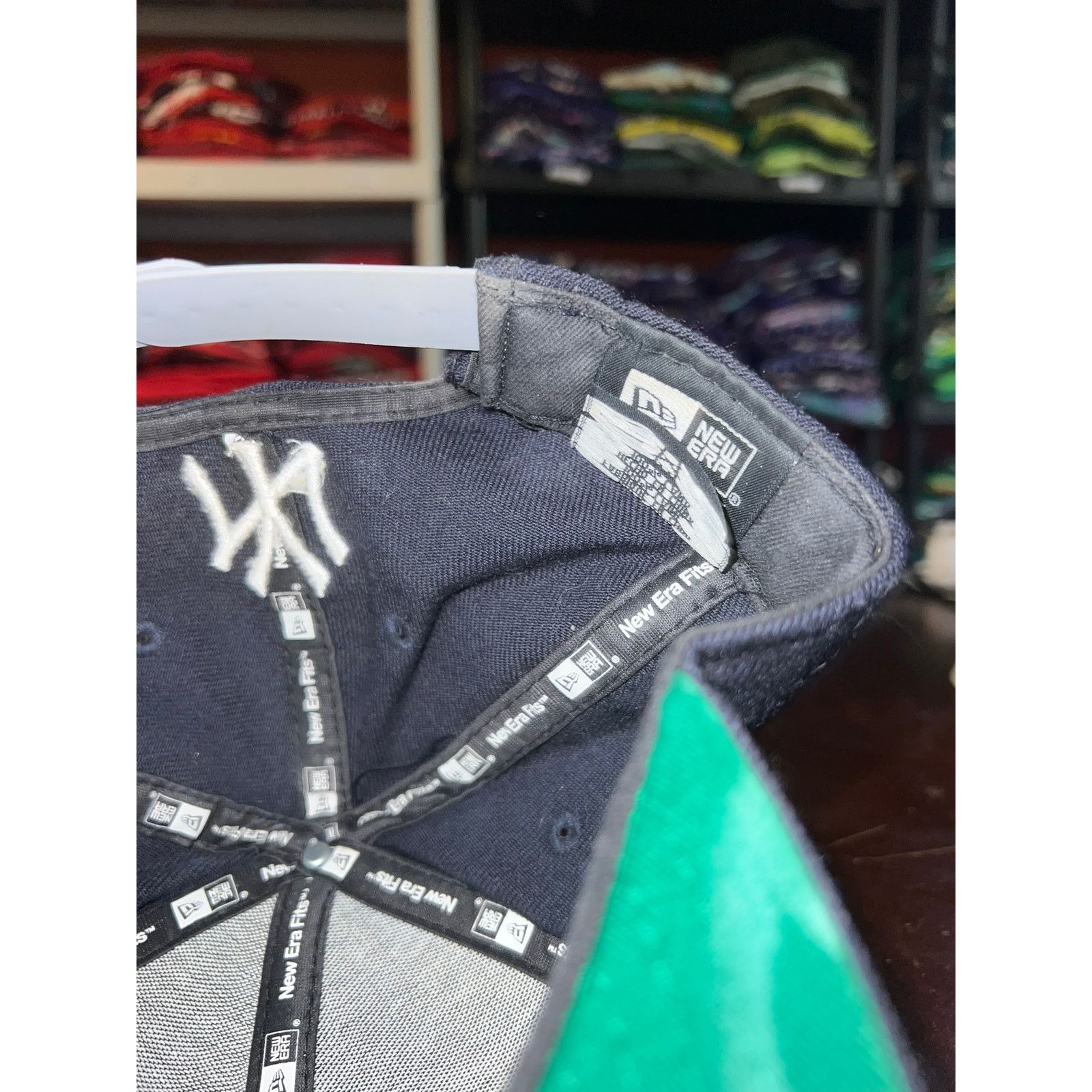 Vintage New York Yankees Hat New Era MLB Baseball Snapback Cap Faded Size ONE SIZE - 11 Thumbnail
