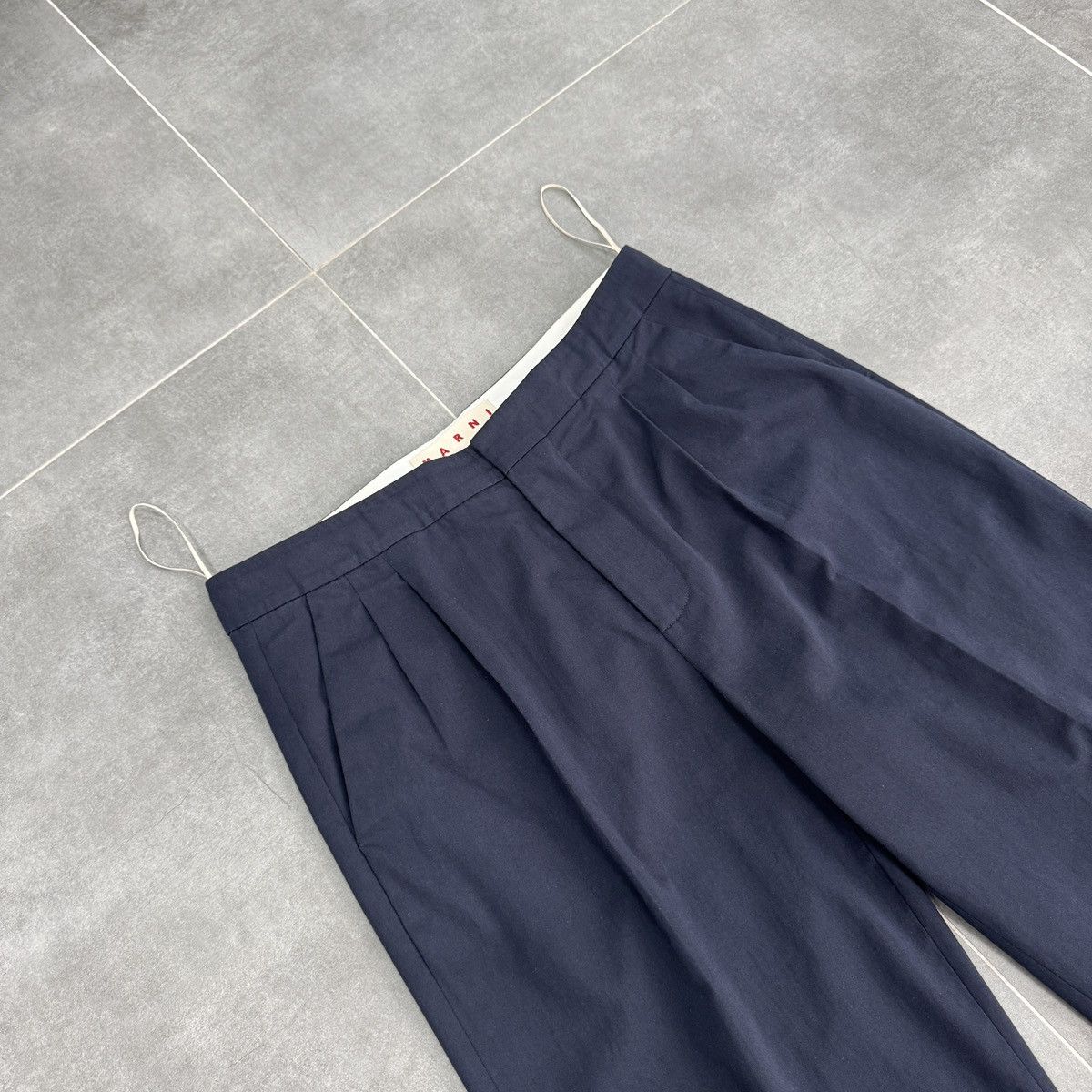 Marni Marni Wide Leg Cropped Culottes Women Pants Rare Size 42 Size 28" / US 6 / IT 42 - 4 Thumbnail
